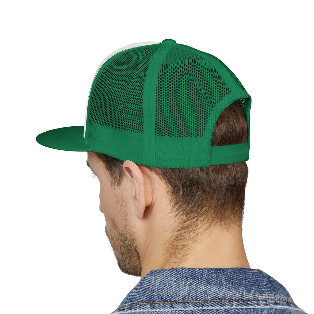 Custom Embroidered Text or Logo Trucker Cap | Customized for Schools, Businesses, Teams & More