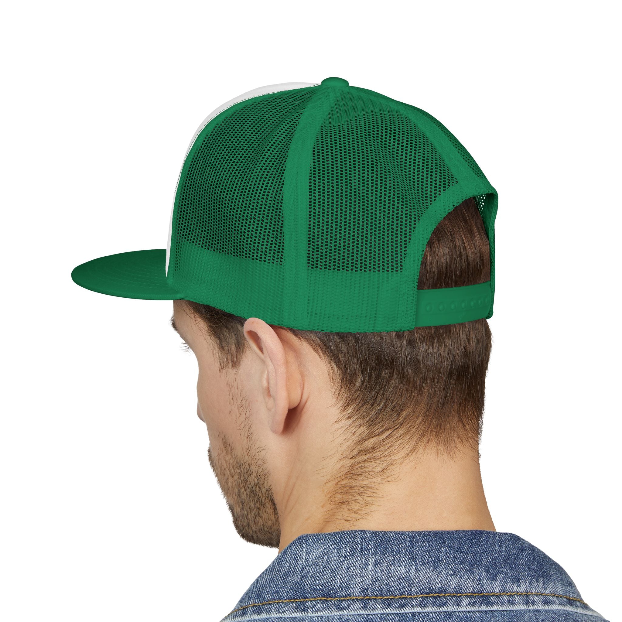 Custom Embroidered Text or Logo Trucker Cap | Customized for Schools, Businesses, Teams & More