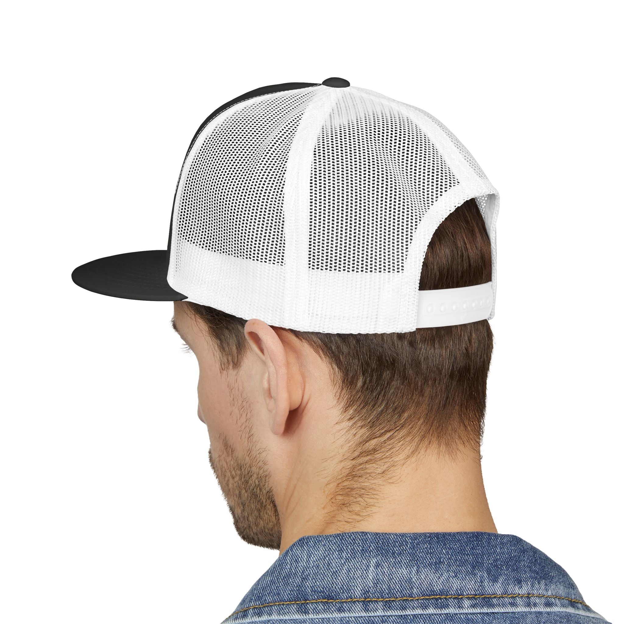Custom Embroidered Text or Logo Trucker Cap | Customized for Schools, Businesses, Teams & More