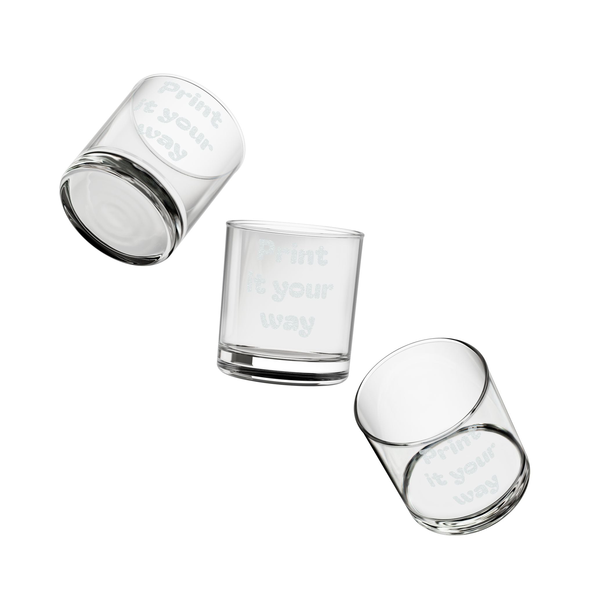 Engraved Whiskey Glass 10.5oz — Personalized Rocks Tumbler