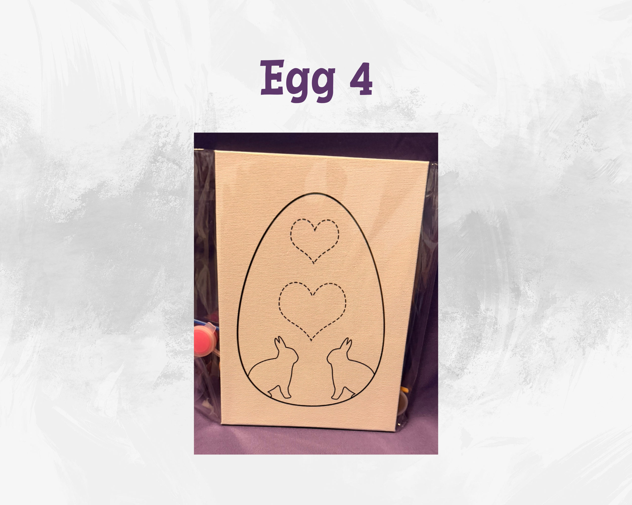 Easter Canvas Paint Kits | 5x7 Kids DIY Painting Set