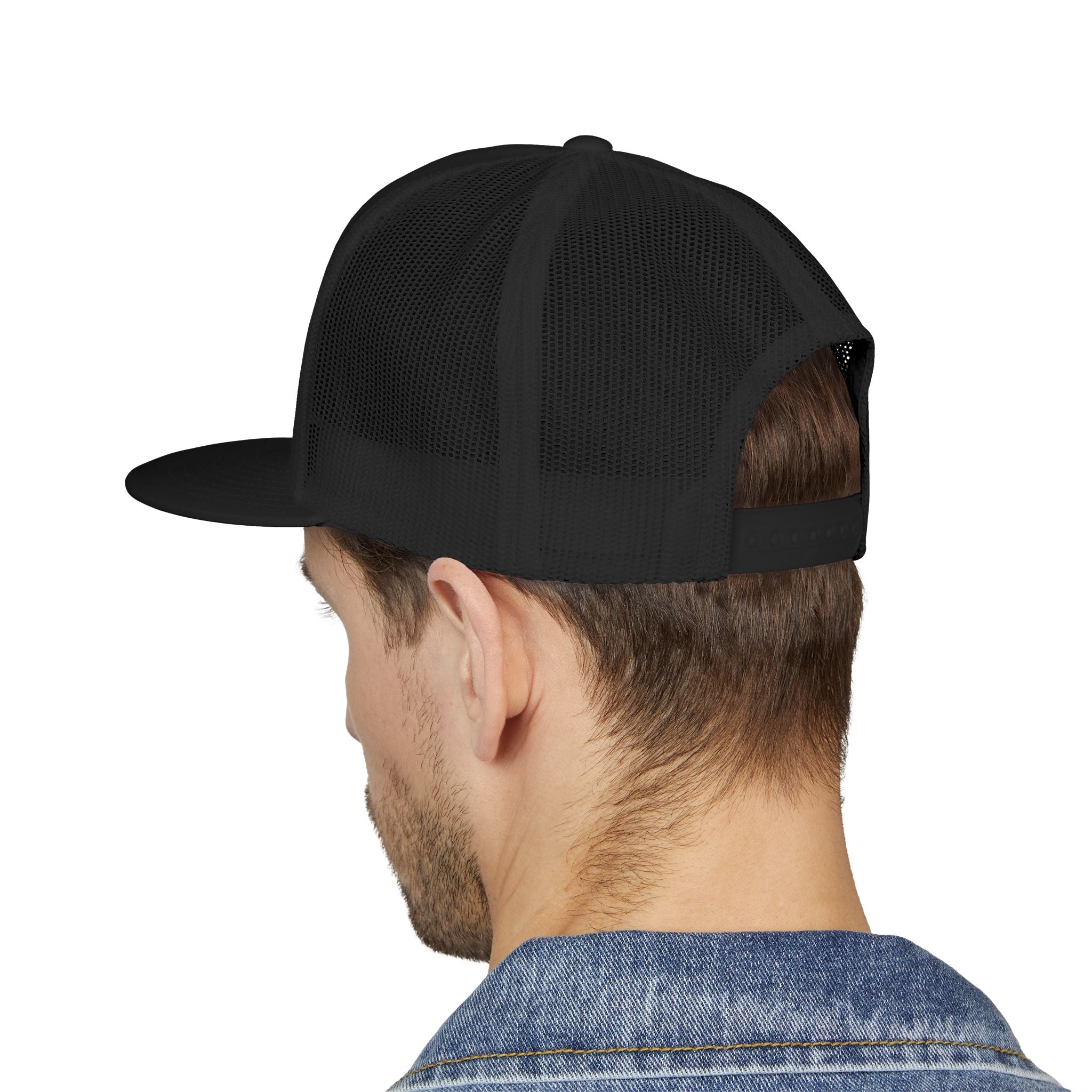 Custom Embroidered Text or Logo Trucker Cap | Customized for Schools, Businesses, Teams & More