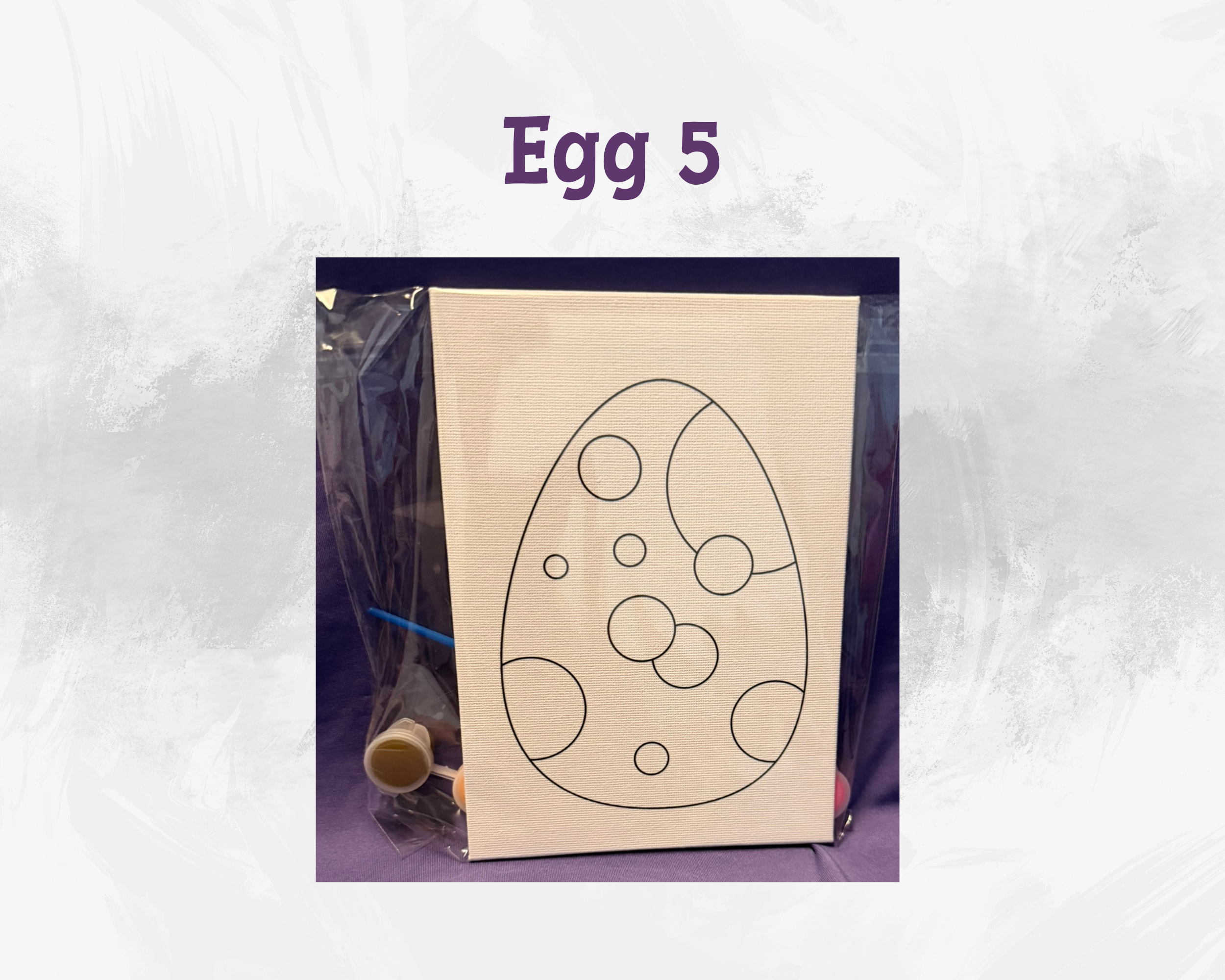Easter Canvas Paint Kits | 5x7 Kids DIY Painting Set