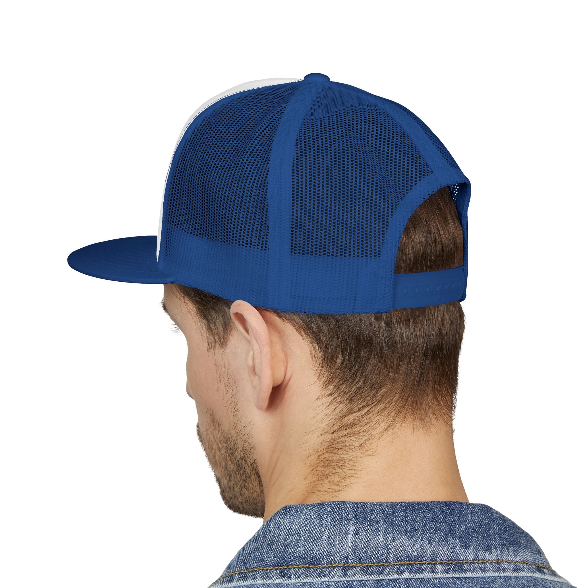 Custom Embroidered Text or Logo Trucker Cap | Customized for Schools, Businesses, Teams & More