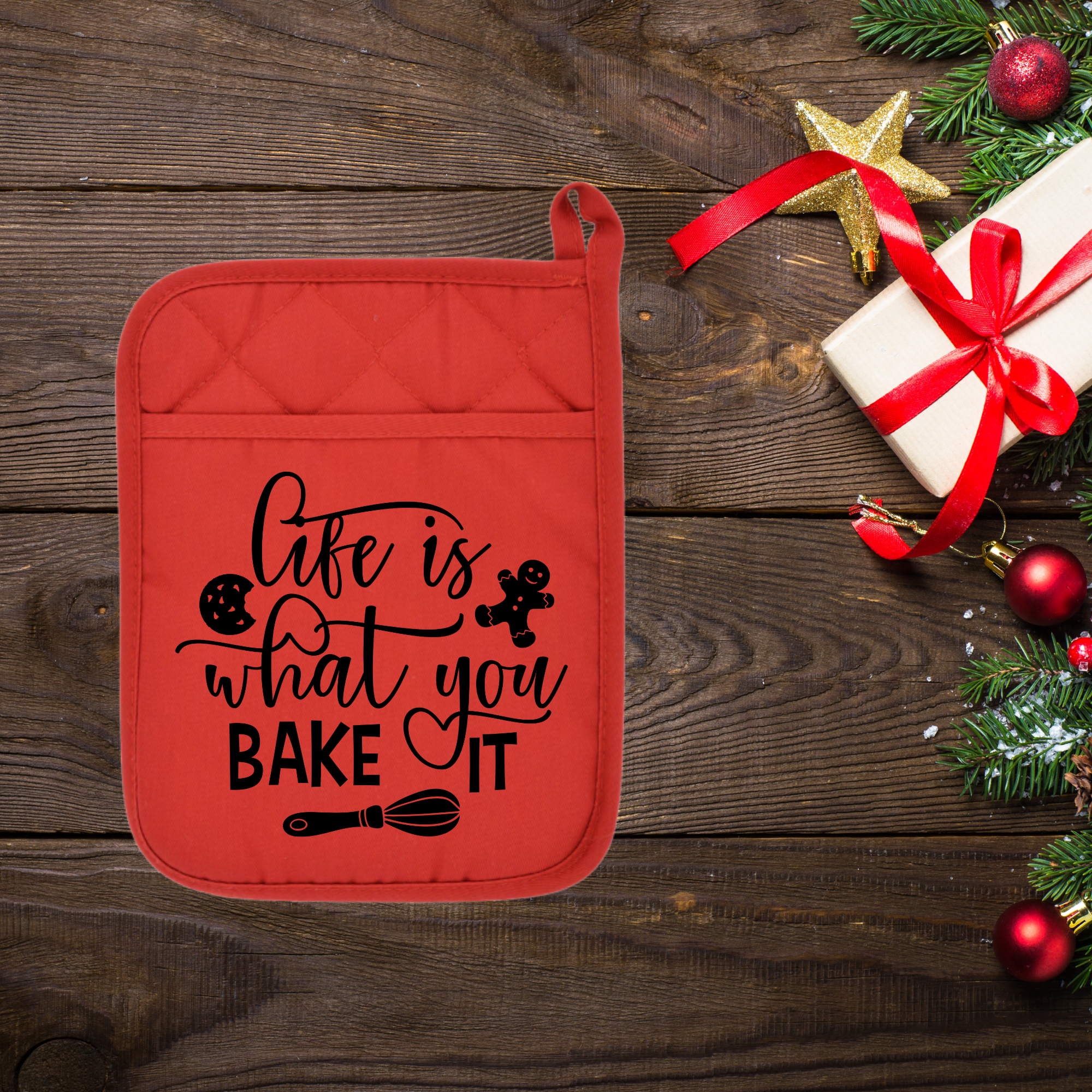 Life is What You Bake It Pot Holder