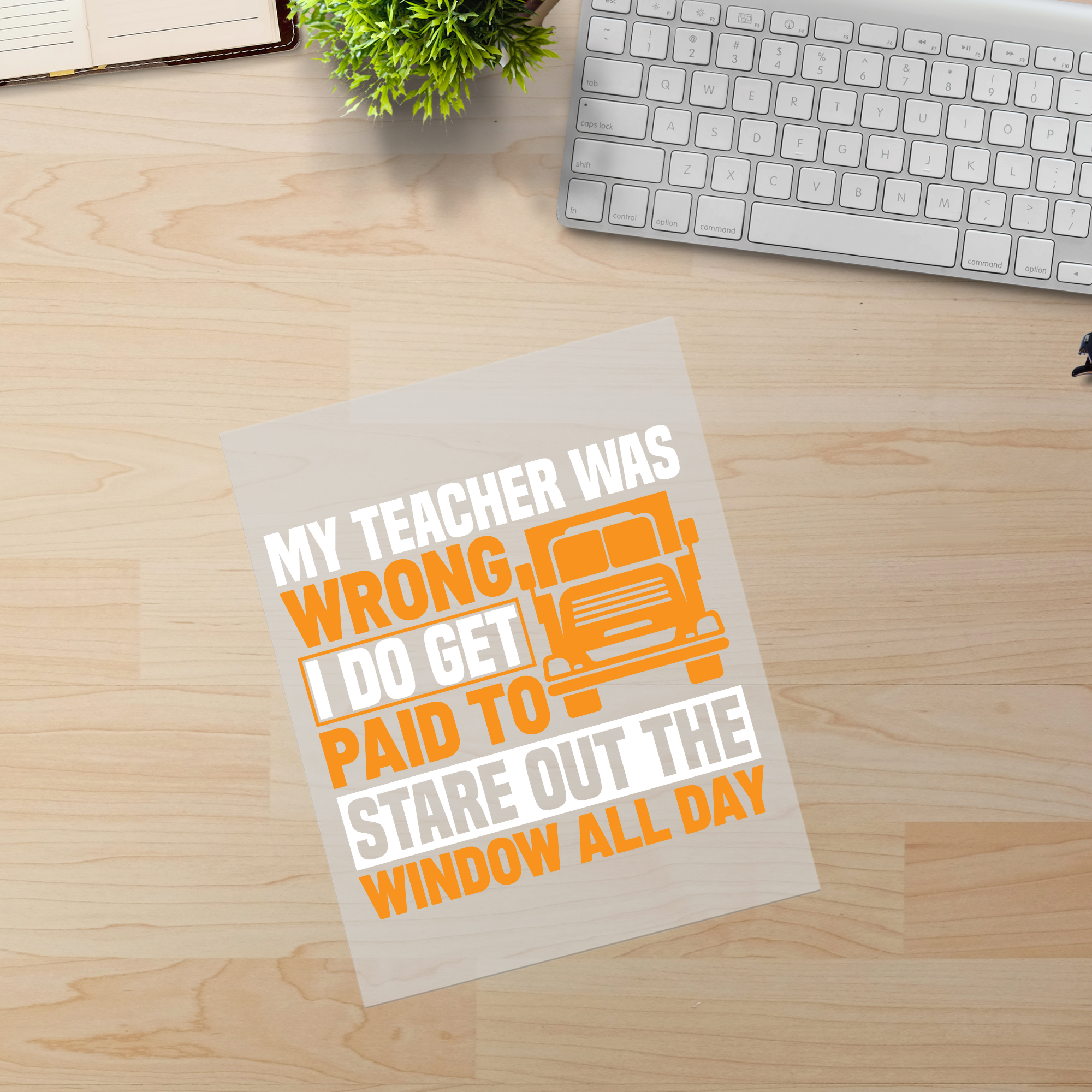 Truck Window DTF Transfer