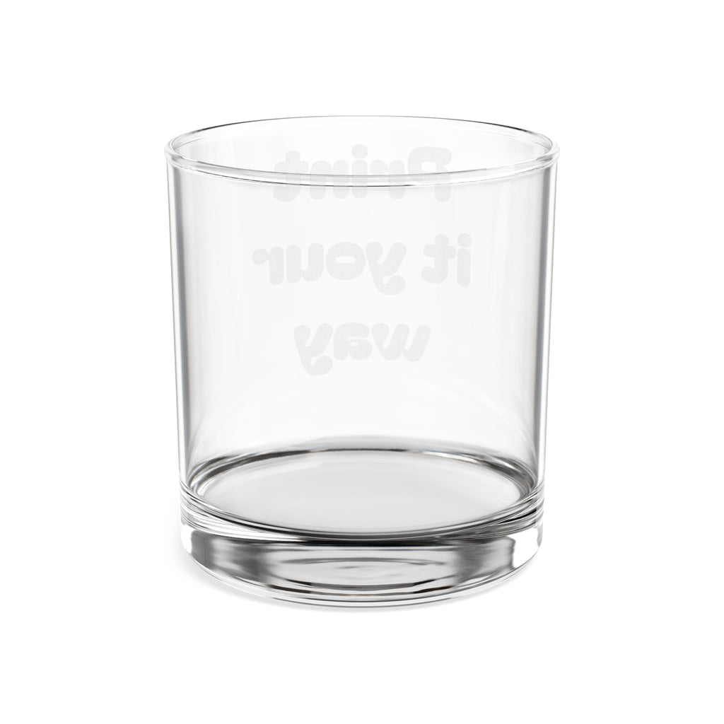 Engraved Whiskey Glass 10.5oz — Personalized Rocks Tumbler