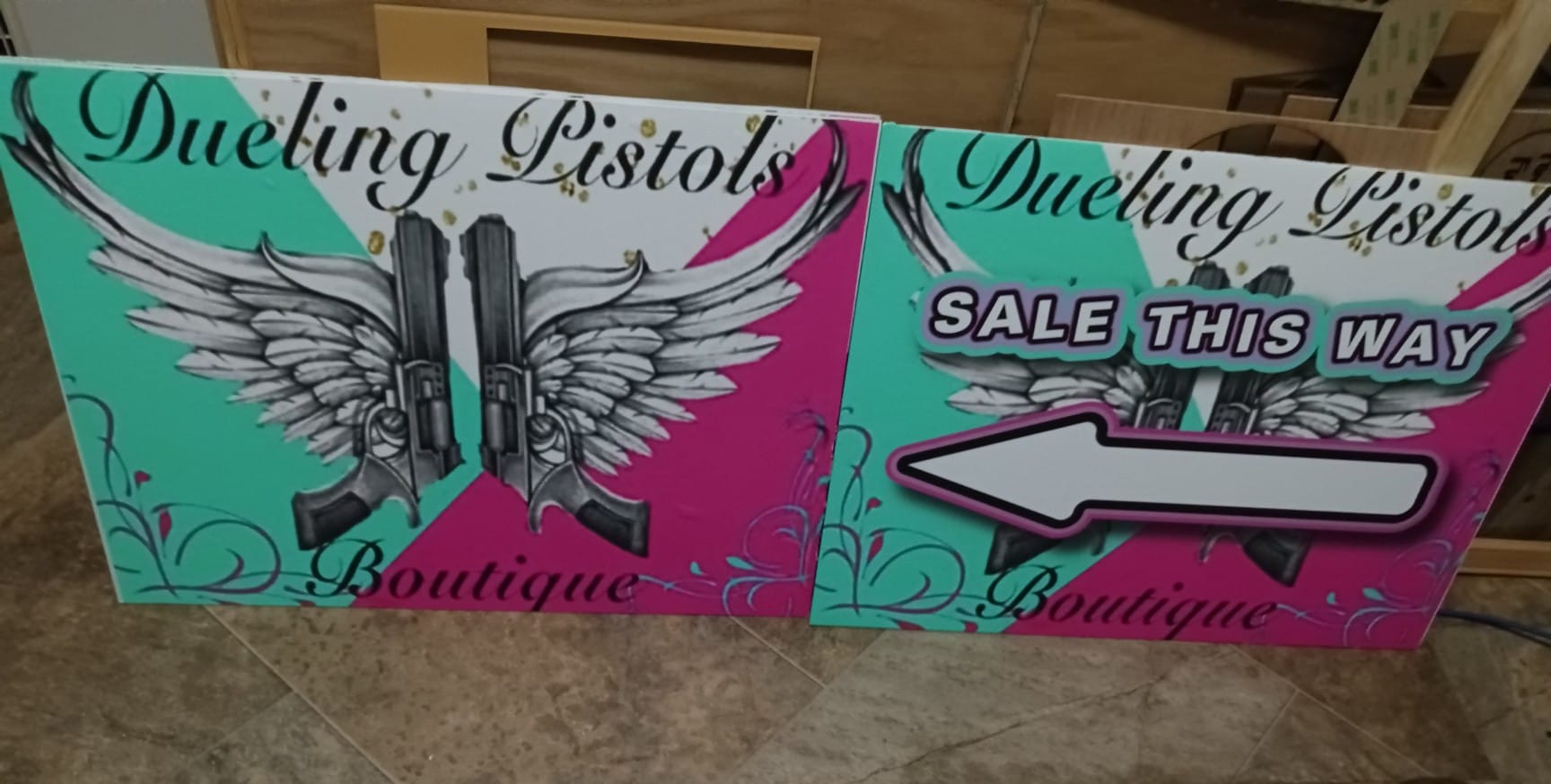 Custom Yard signs w/ Metal Stake