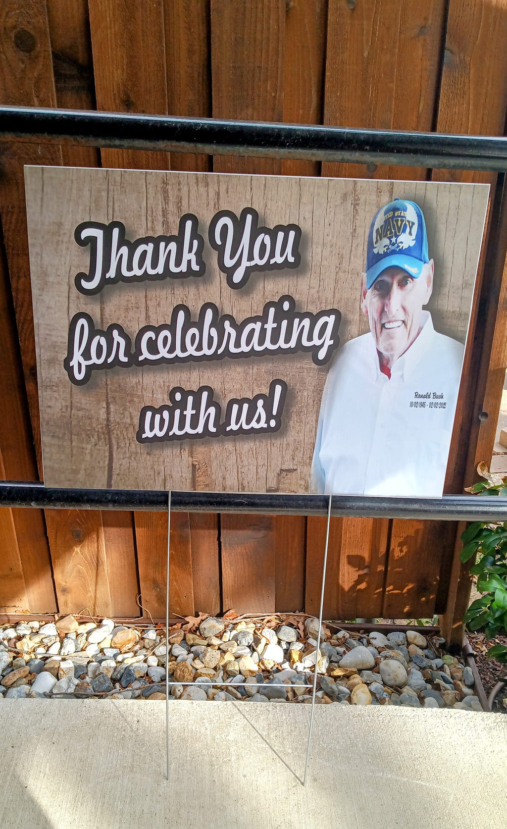 Custom Yard signs w/ Metal Stake