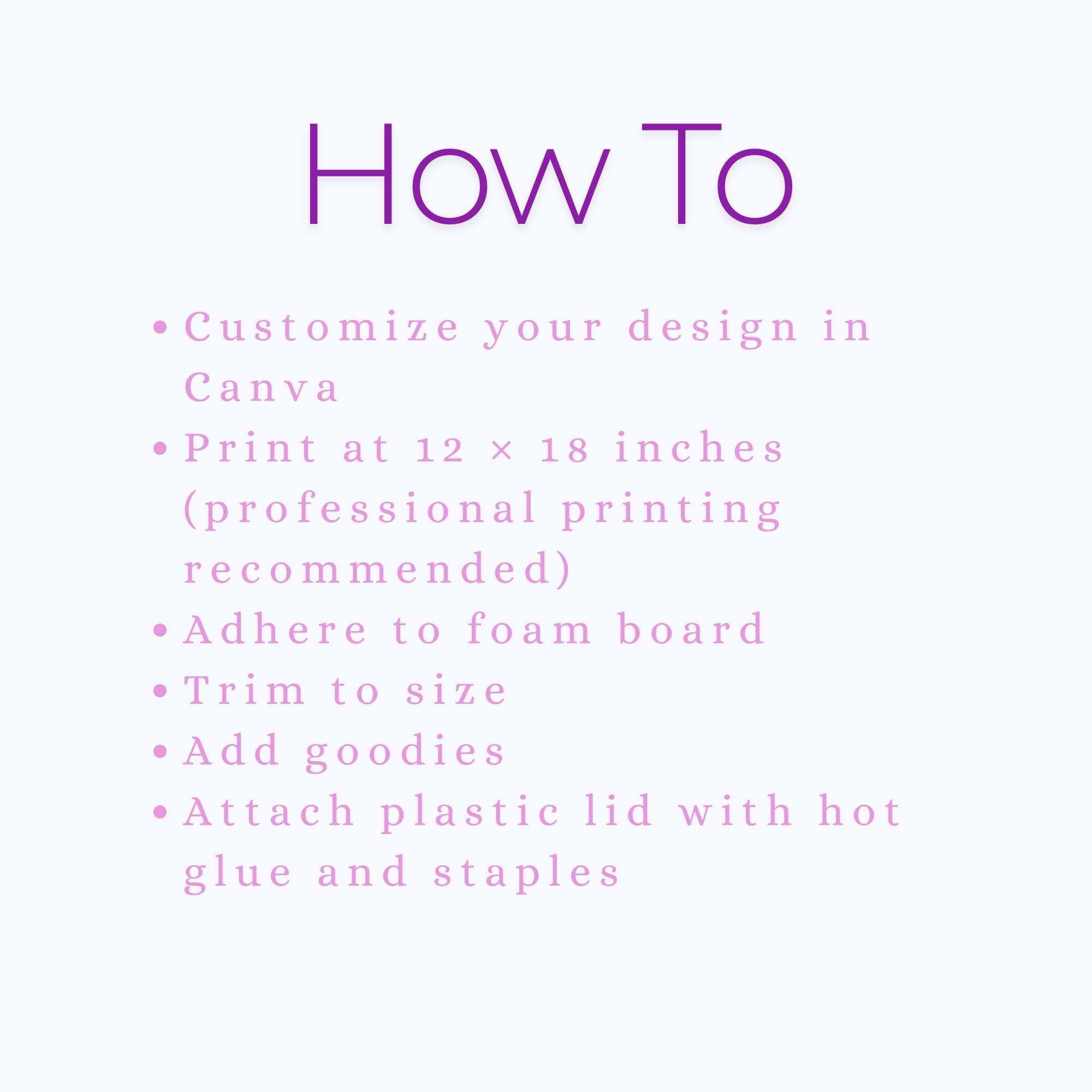 Jumbo Valentine’s Day Cards Canva Template Set