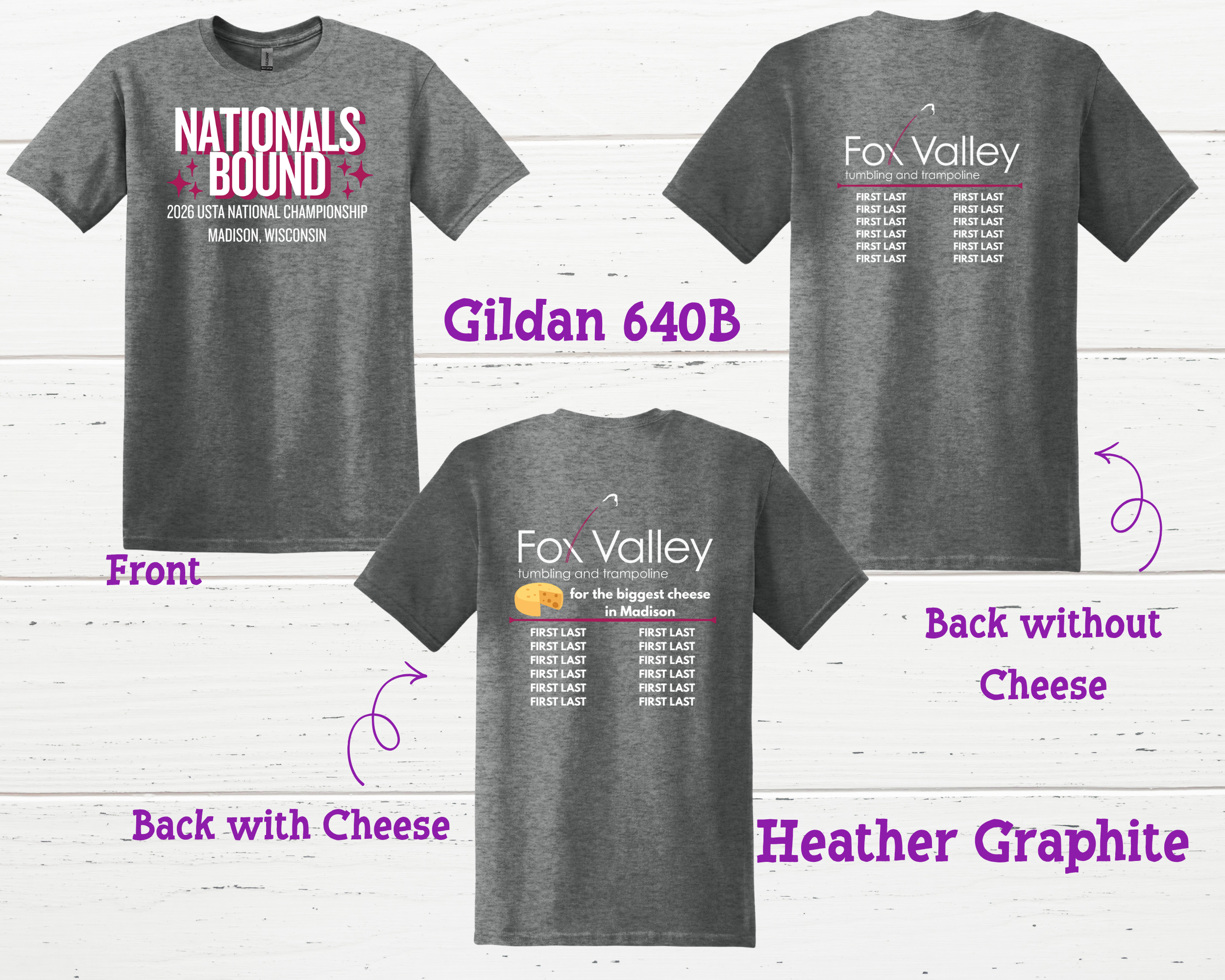 YOUTH FV Tumbling Nationals Bound T-Shirt
