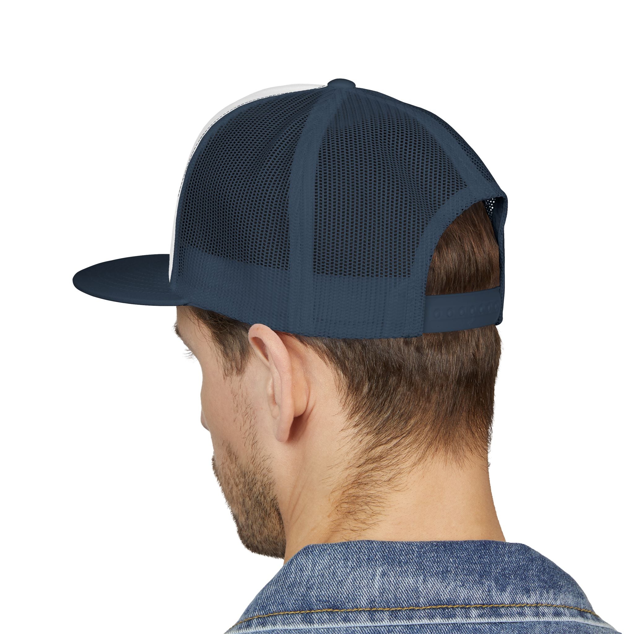 Custom Embroidered Text or Logo Trucker Cap | Customized for Schools, Businesses, Teams & More