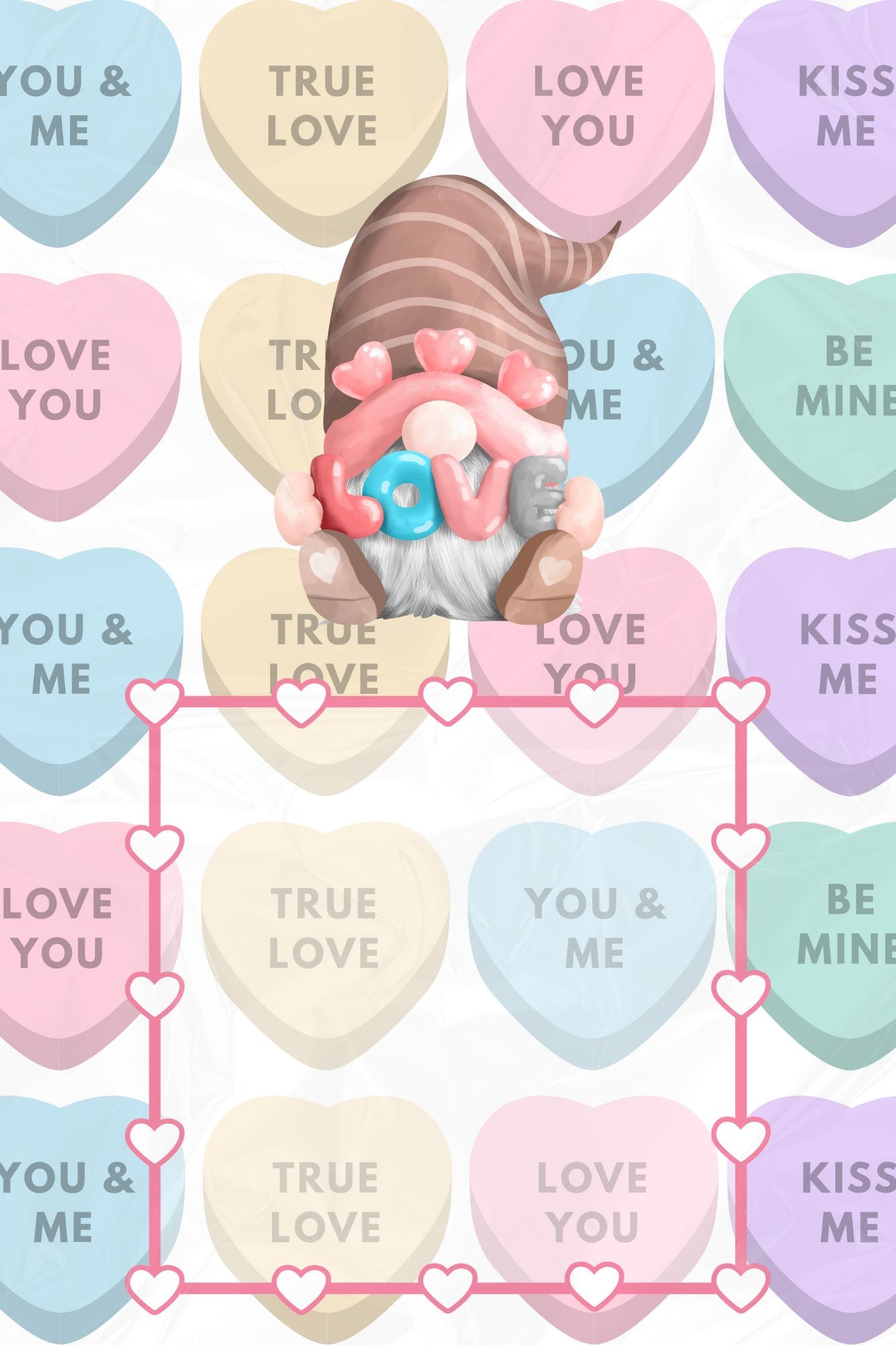 Jumbo Valentine's Day Card 12x18 inches, Custom Options Available