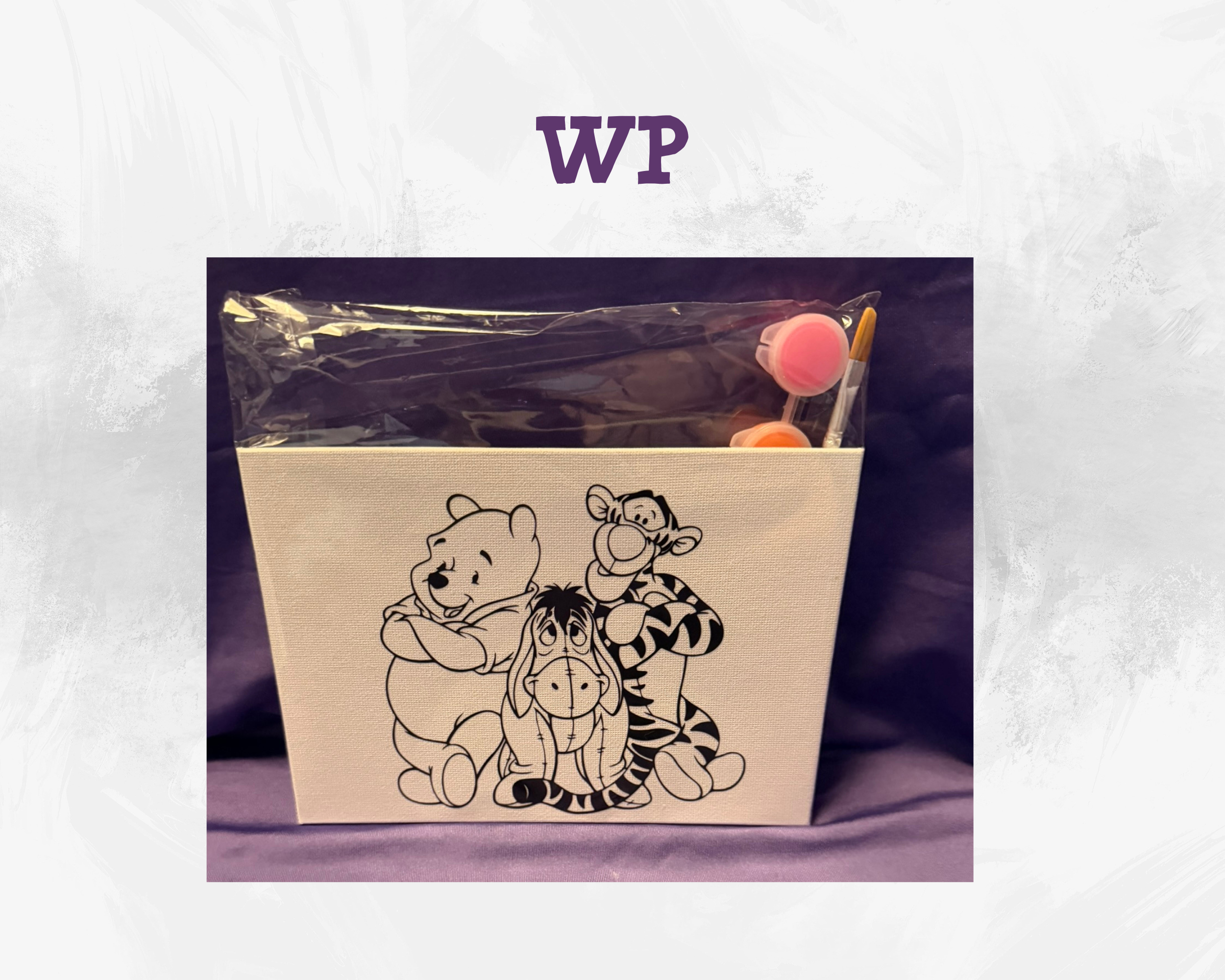 Character Canvas Paint Kits | 5x7 Kids DIY Painting Set