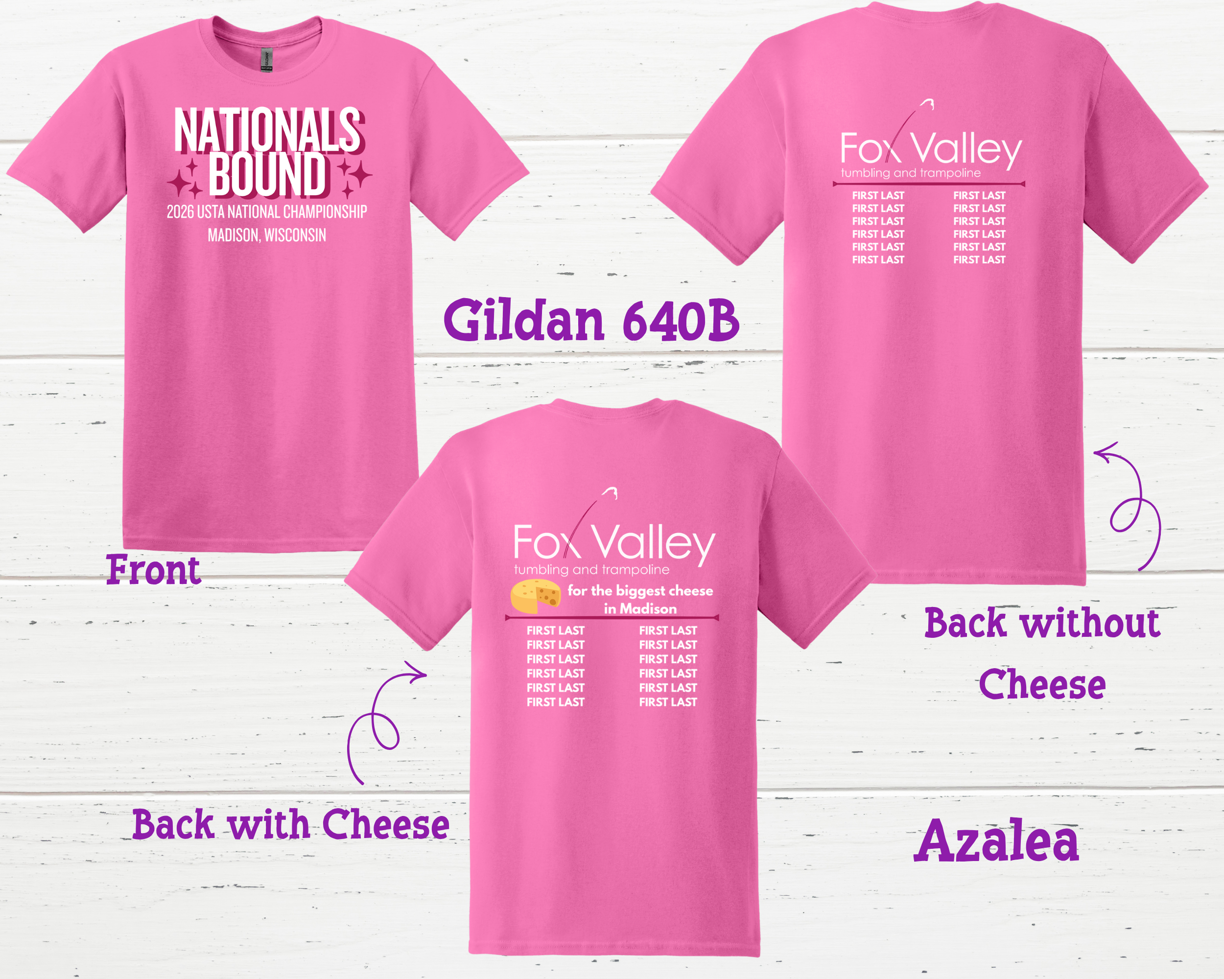 YOUTH FV Tumbling Nationals Bound T-Shirt