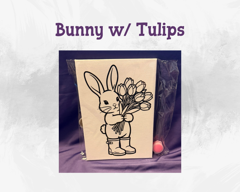 Easter Canvas Paint Kits | 5x7 Kids DIY Painting Set