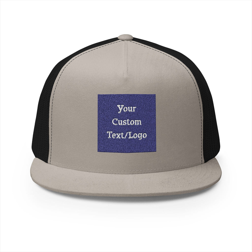 Custom Embroidered Text or Logo Trucker Cap | Customized for Schools, Businesses, Teams & More