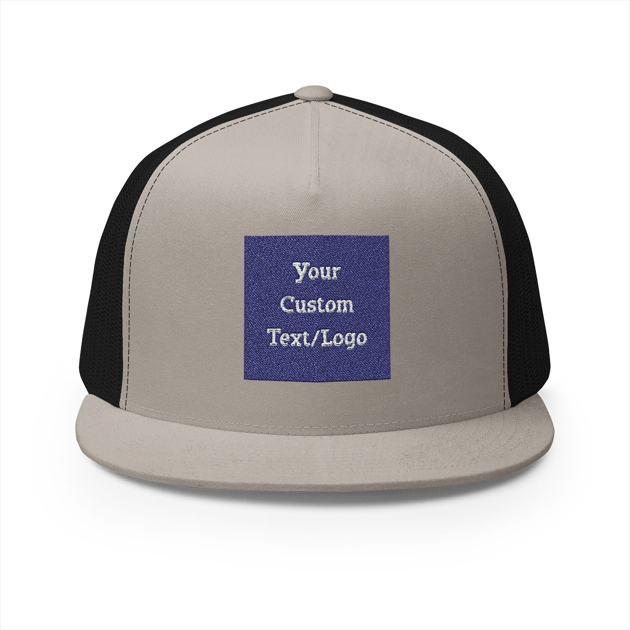 Custom Embroidered Text or Logo Trucker Cap | Customized for Schools, Businesses, Teams & More