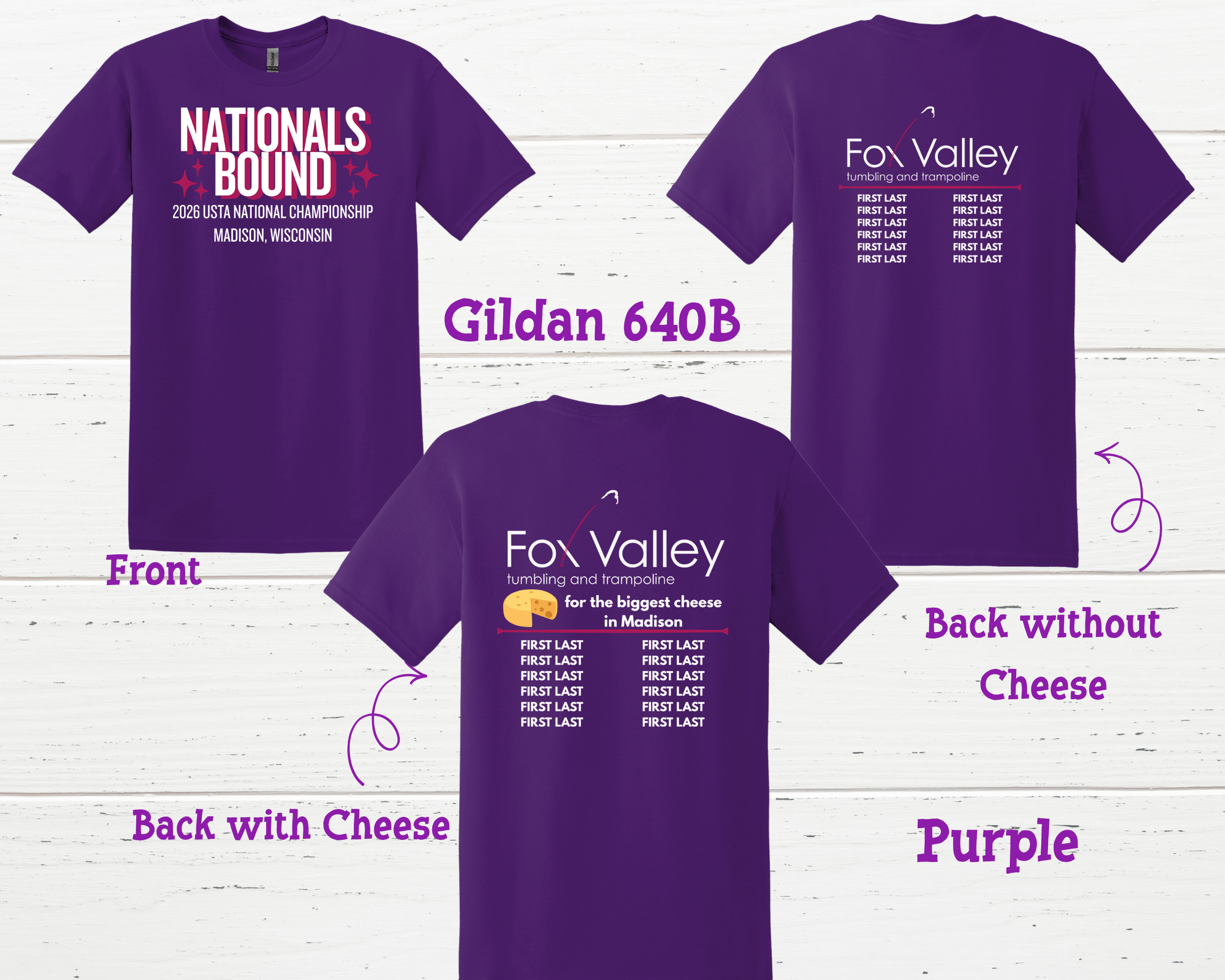 YOUTH FV Tumbling Nationals Bound T-Shirt