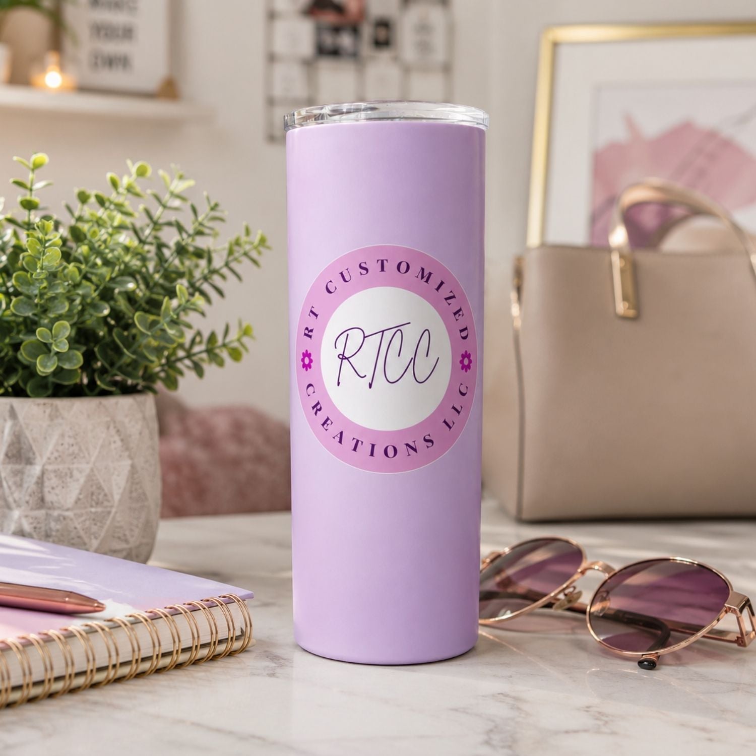 Custom Photo & Logo Tumbler | Personalized 20 oz & 30 oz Stainless Steel Tumbler