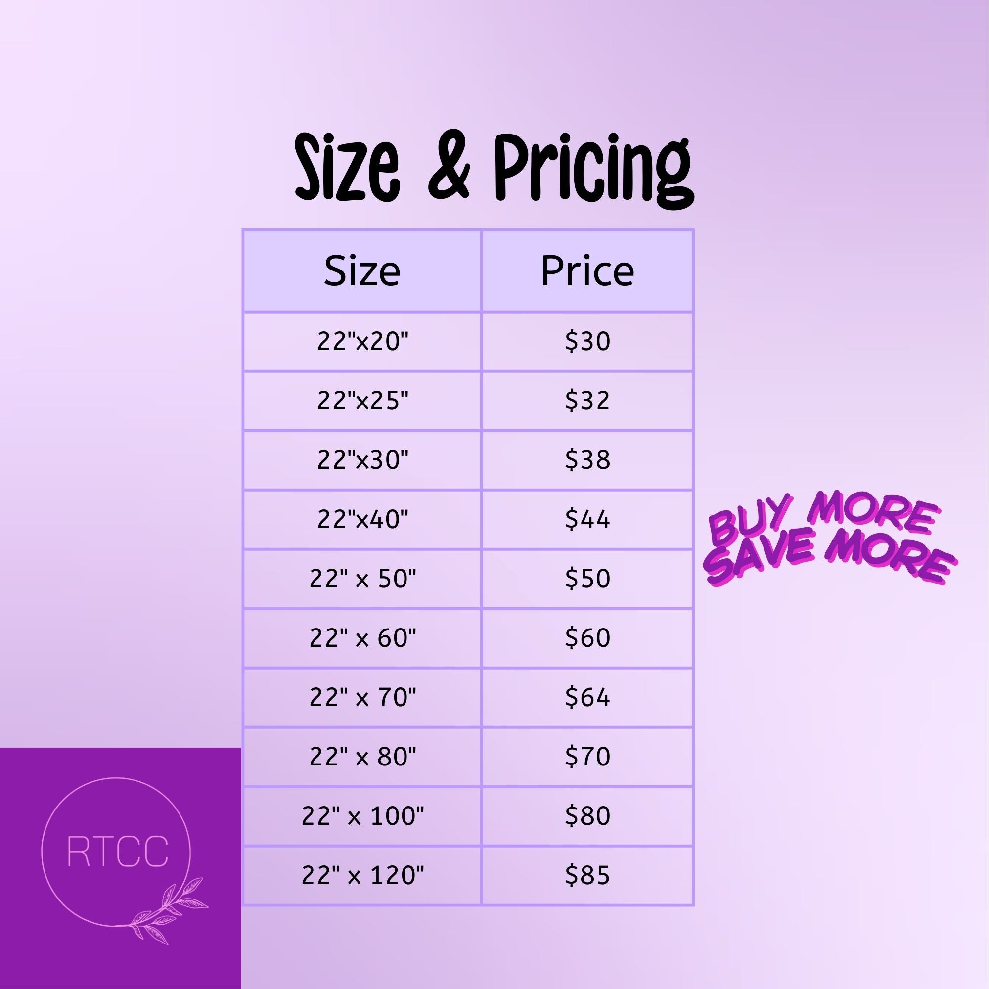 DTF Gang Sheet Builder (22 inch width)