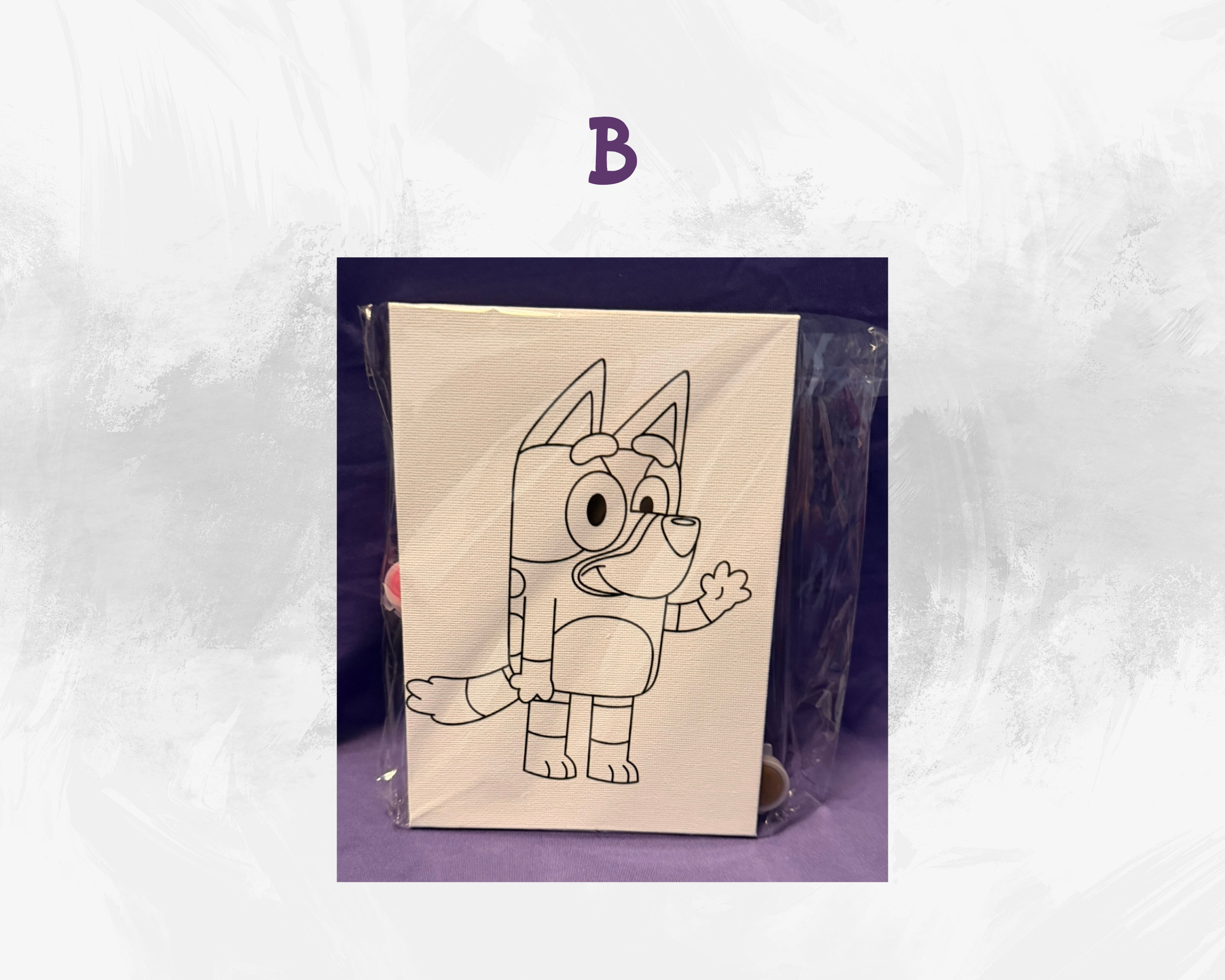 Character Canvas Paint Kits | 5x7 Kids DIY Painting Set