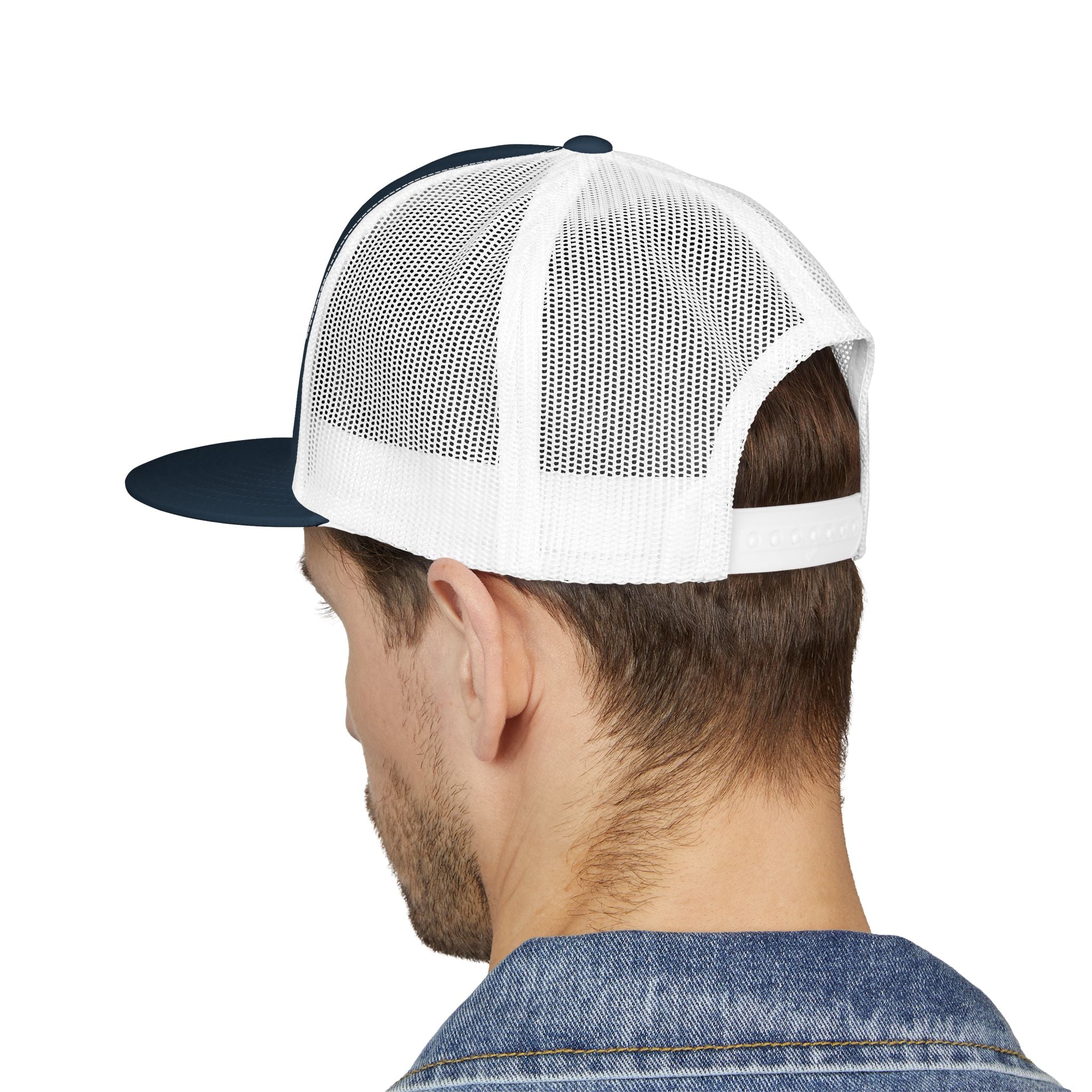 Custom Embroidered Text or Logo Trucker Cap | Customized for Schools, Businesses, Teams & More