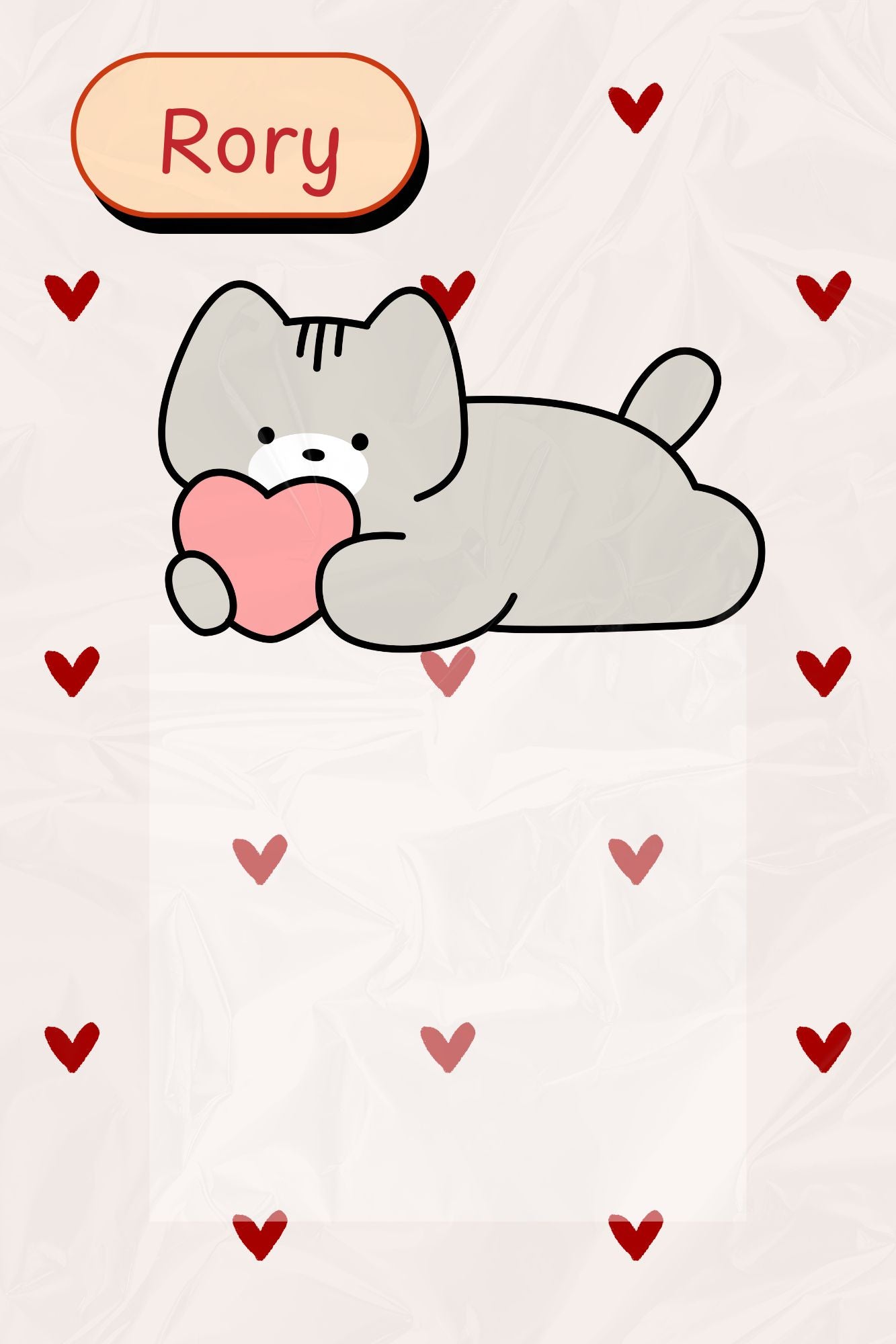 Jumbo Valentine's Day Card 12x18 inches, Custom Options Available