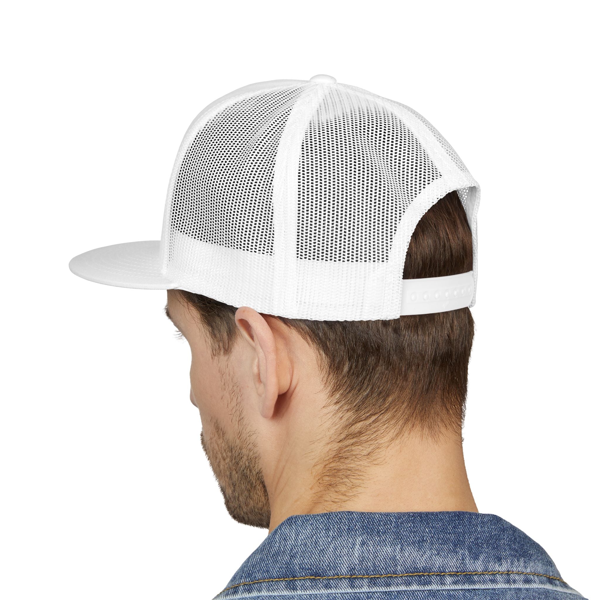 Custom Embroidered Text or Logo Trucker Cap | Customized for Schools, Businesses, Teams & More