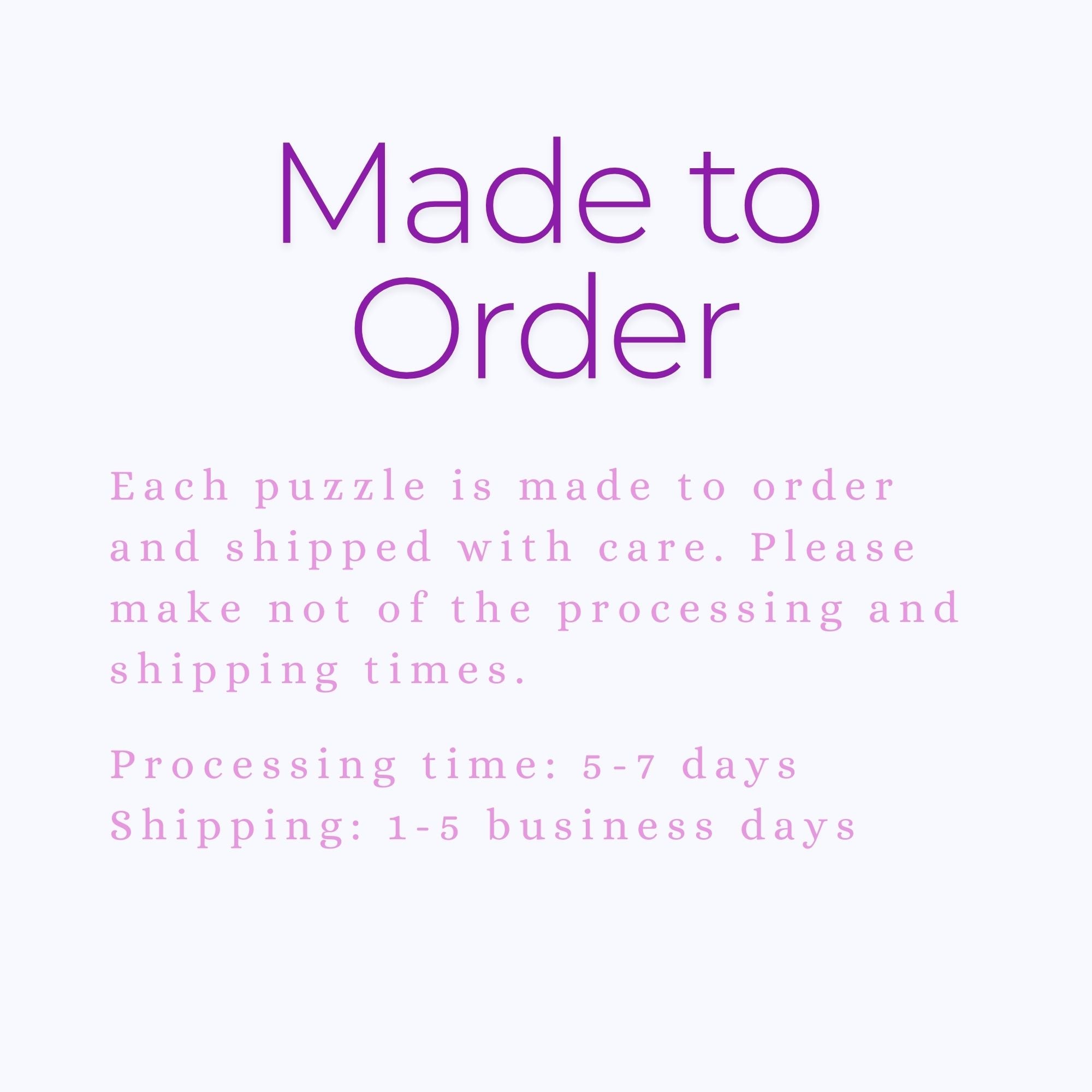Custom Photo Puzzle
