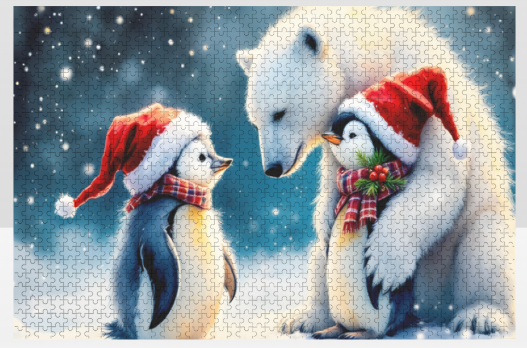 Custom 1000 Piece Wood Puzzle