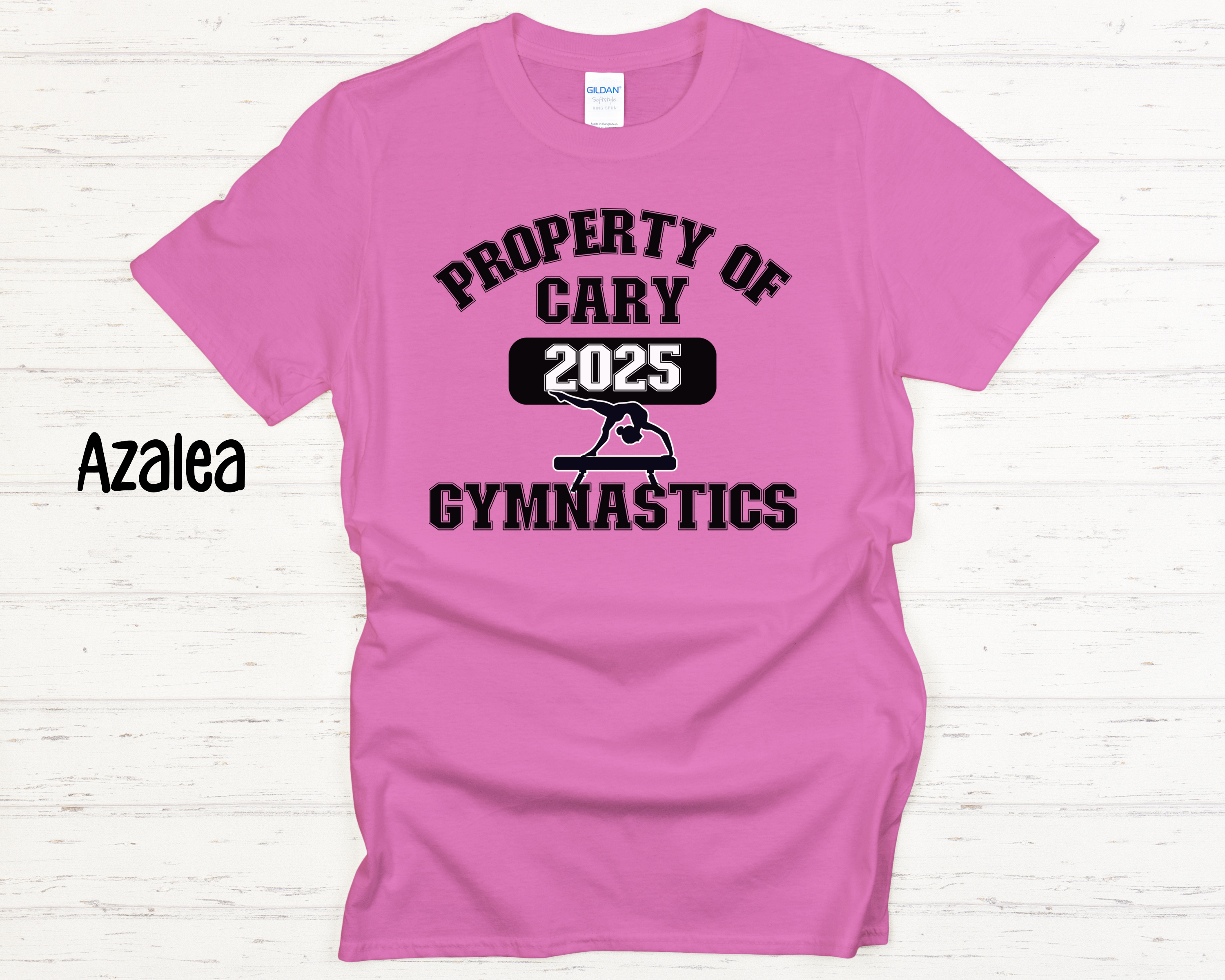 Property of Cary Gymnastics Adult T-Shirt