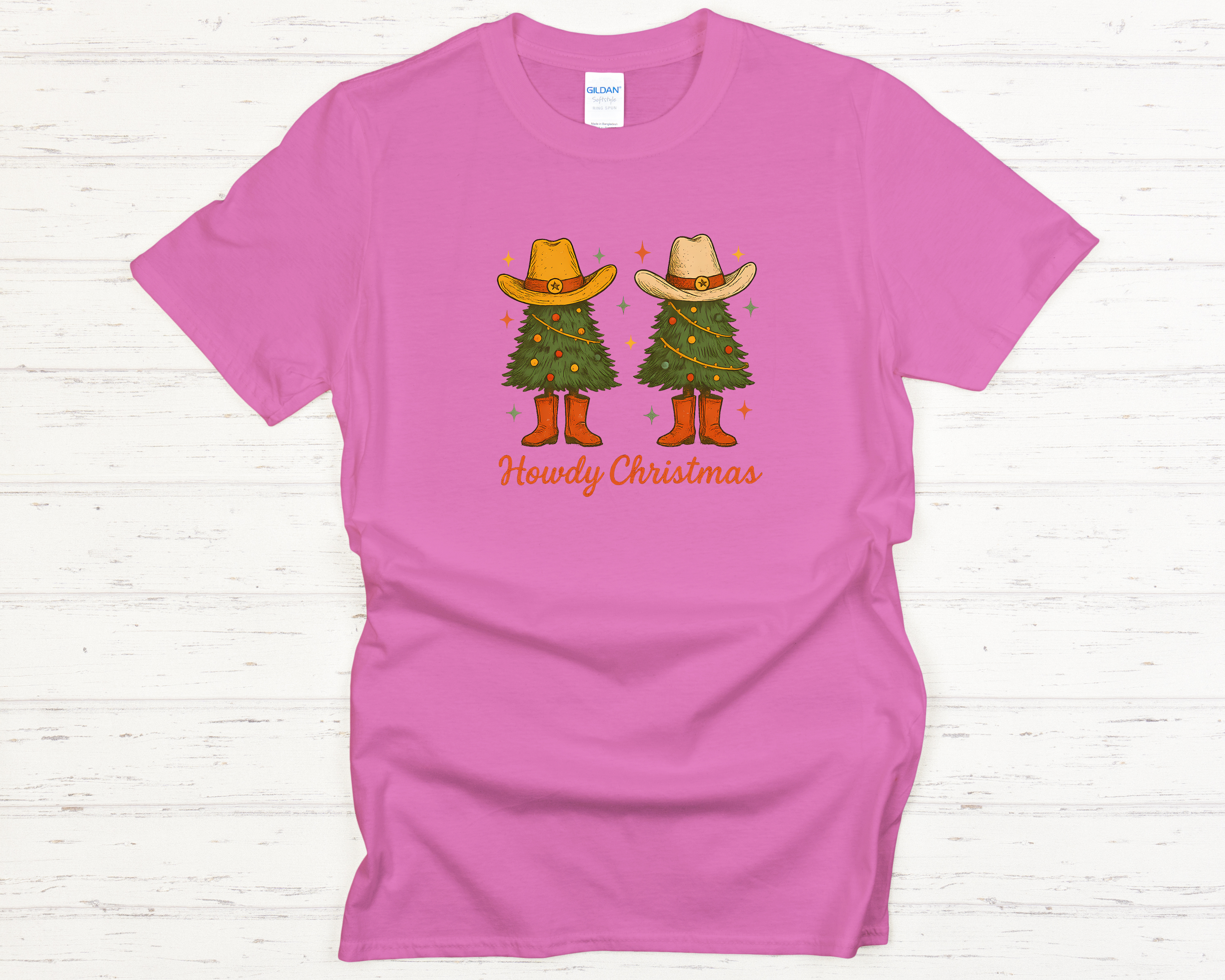 Howdy Christmas Adult T-Shirt