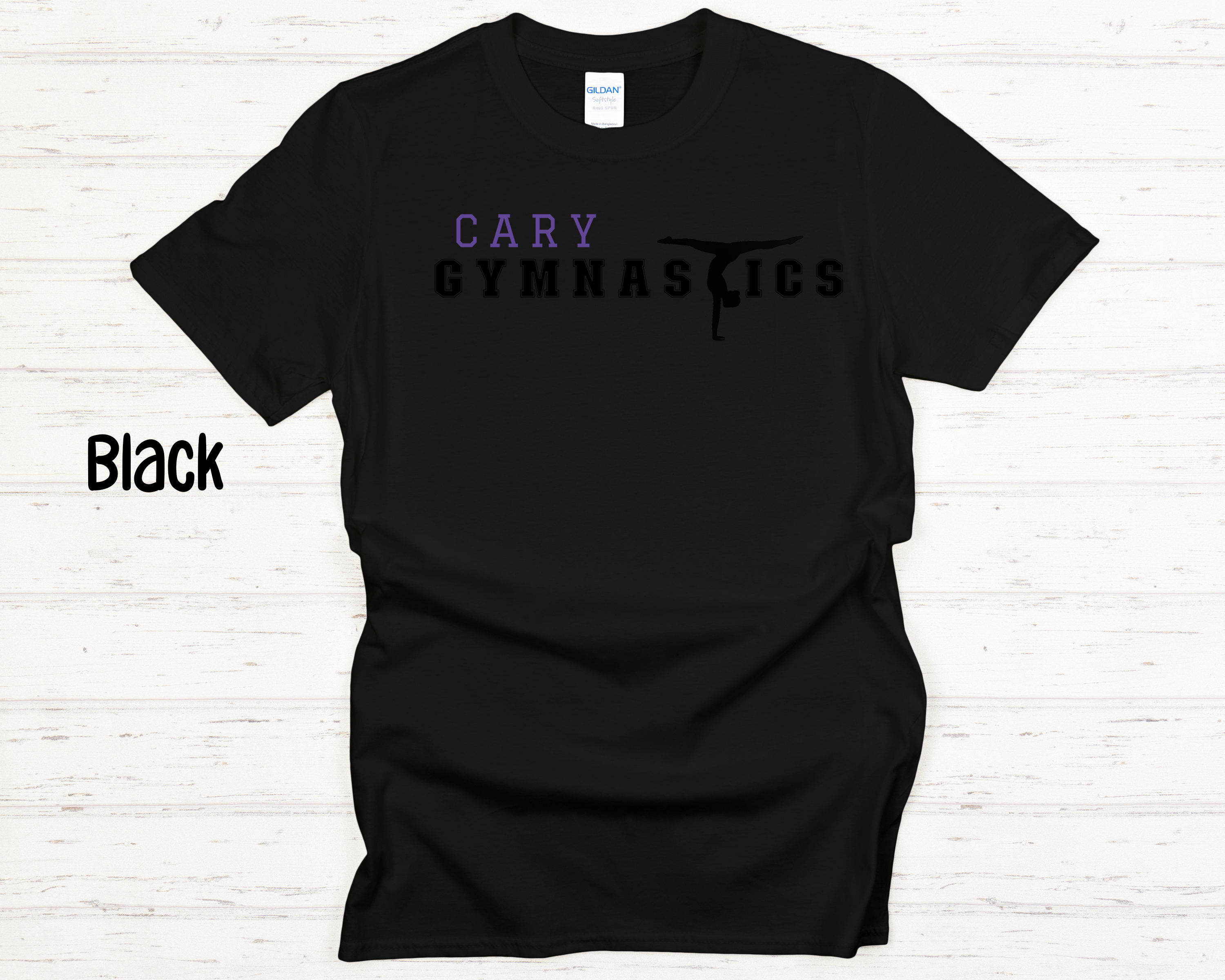 Cary Gymnastics Tumbler Adult T-Shirt