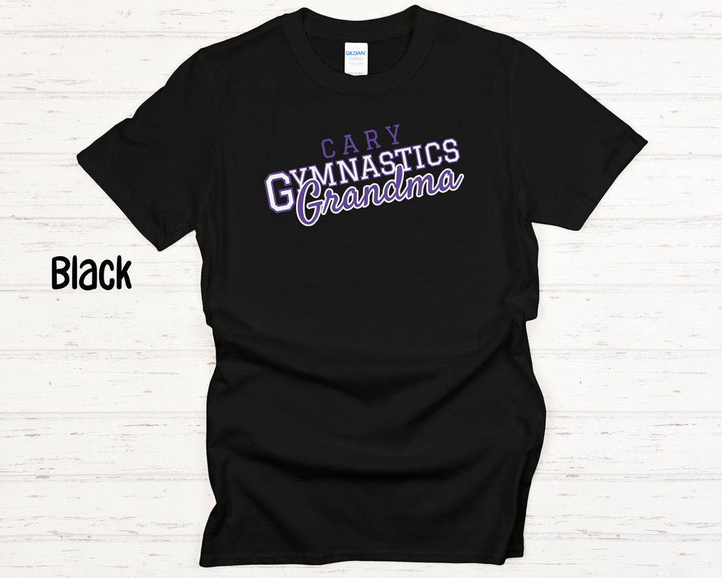 Cary Gymnastics Grandma White Adult T-Shirt