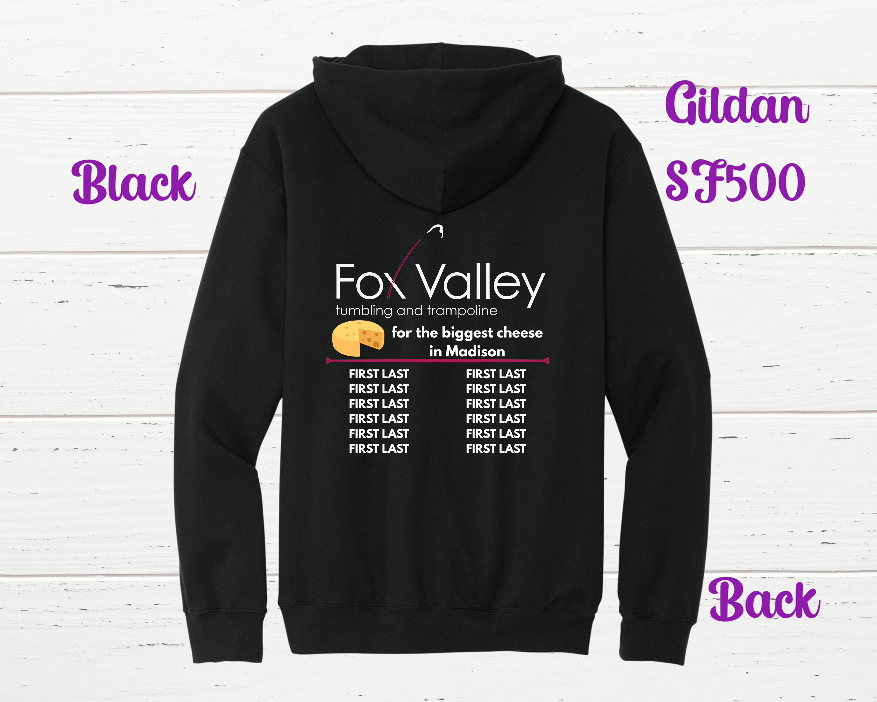 ADULT FV Tumbling Nationals Bound Hoodie