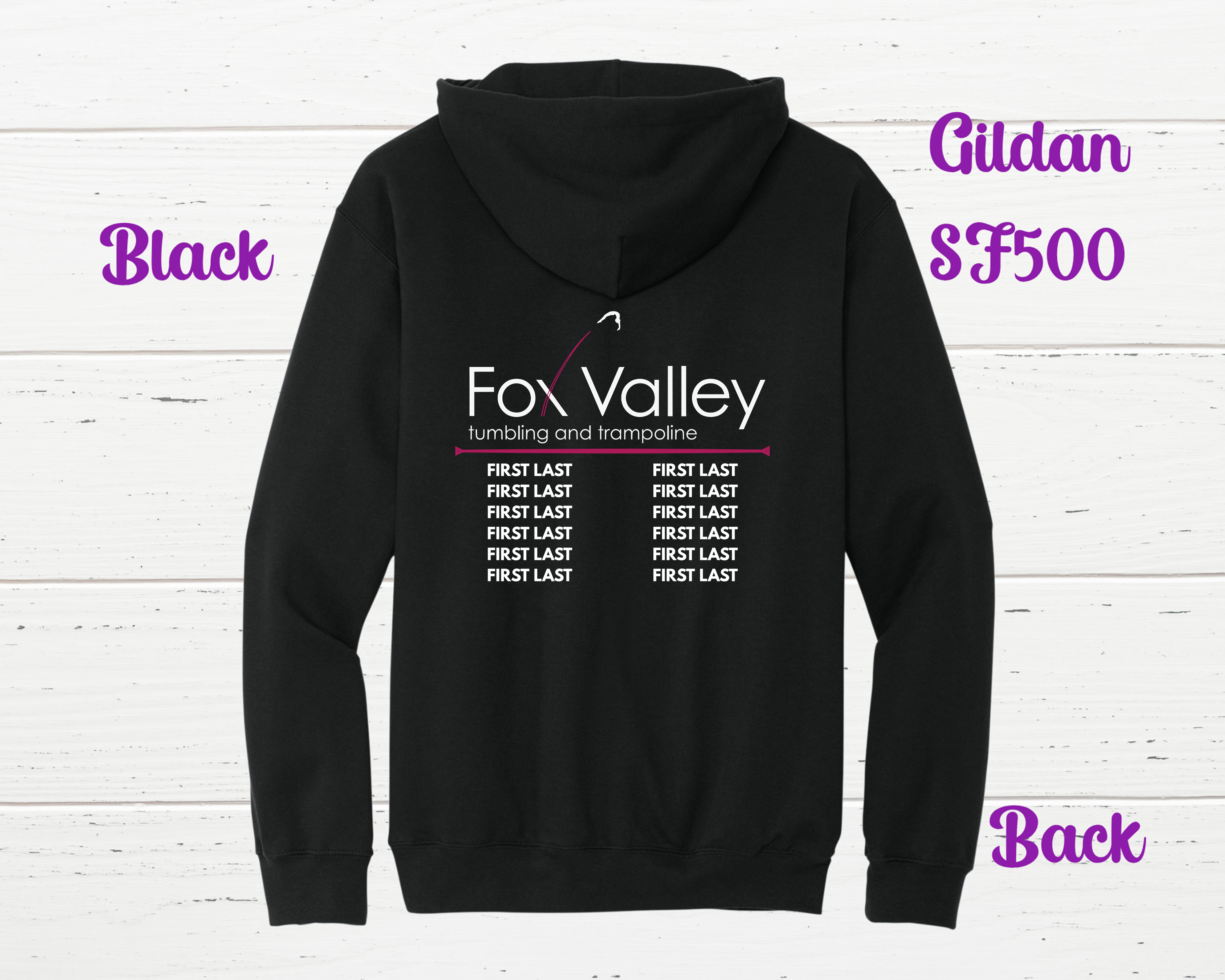 ADULT FV Tumbling Nationals Bound Hoodie