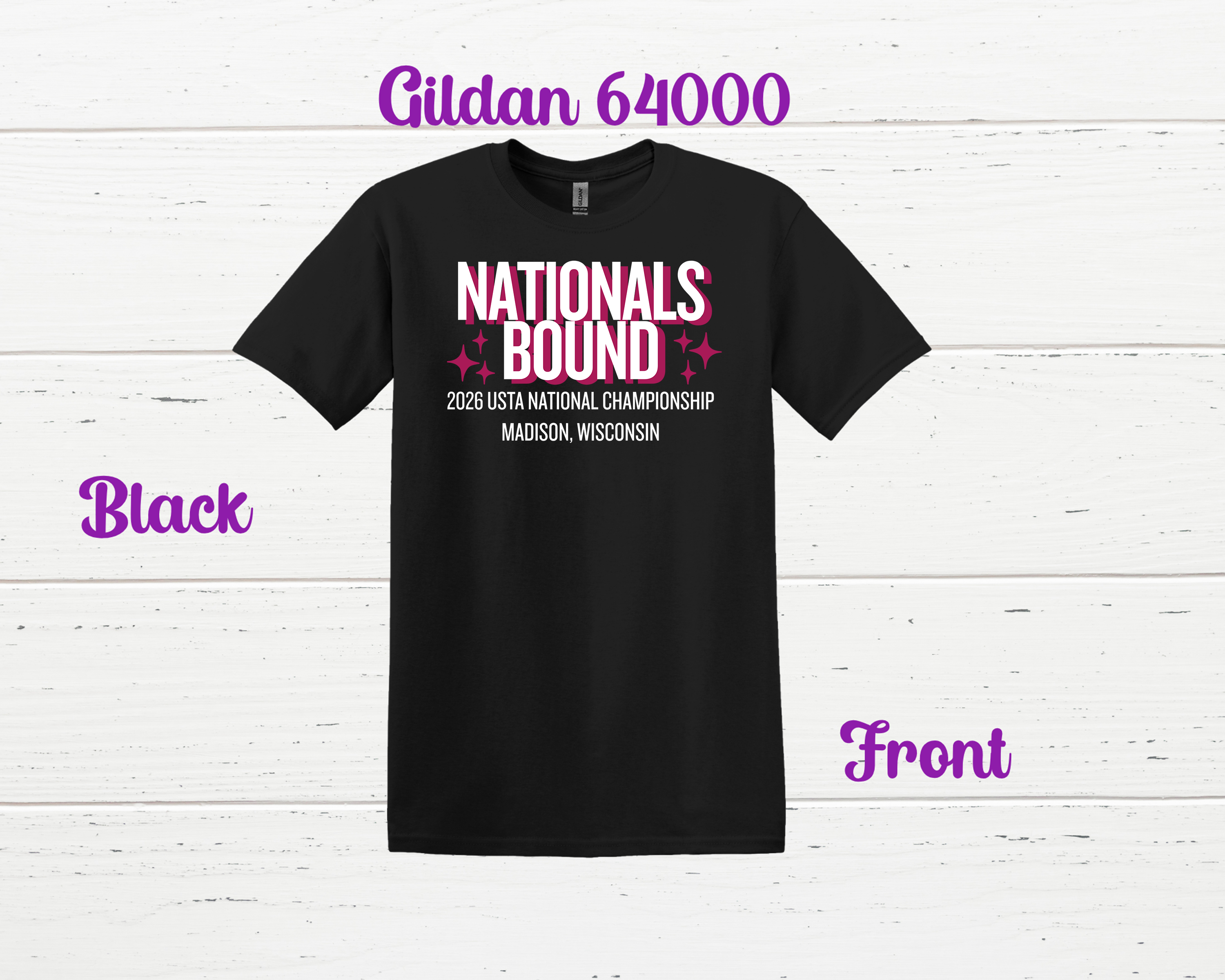 ADULT FV Tumbling Nationals Bound T-Shirt