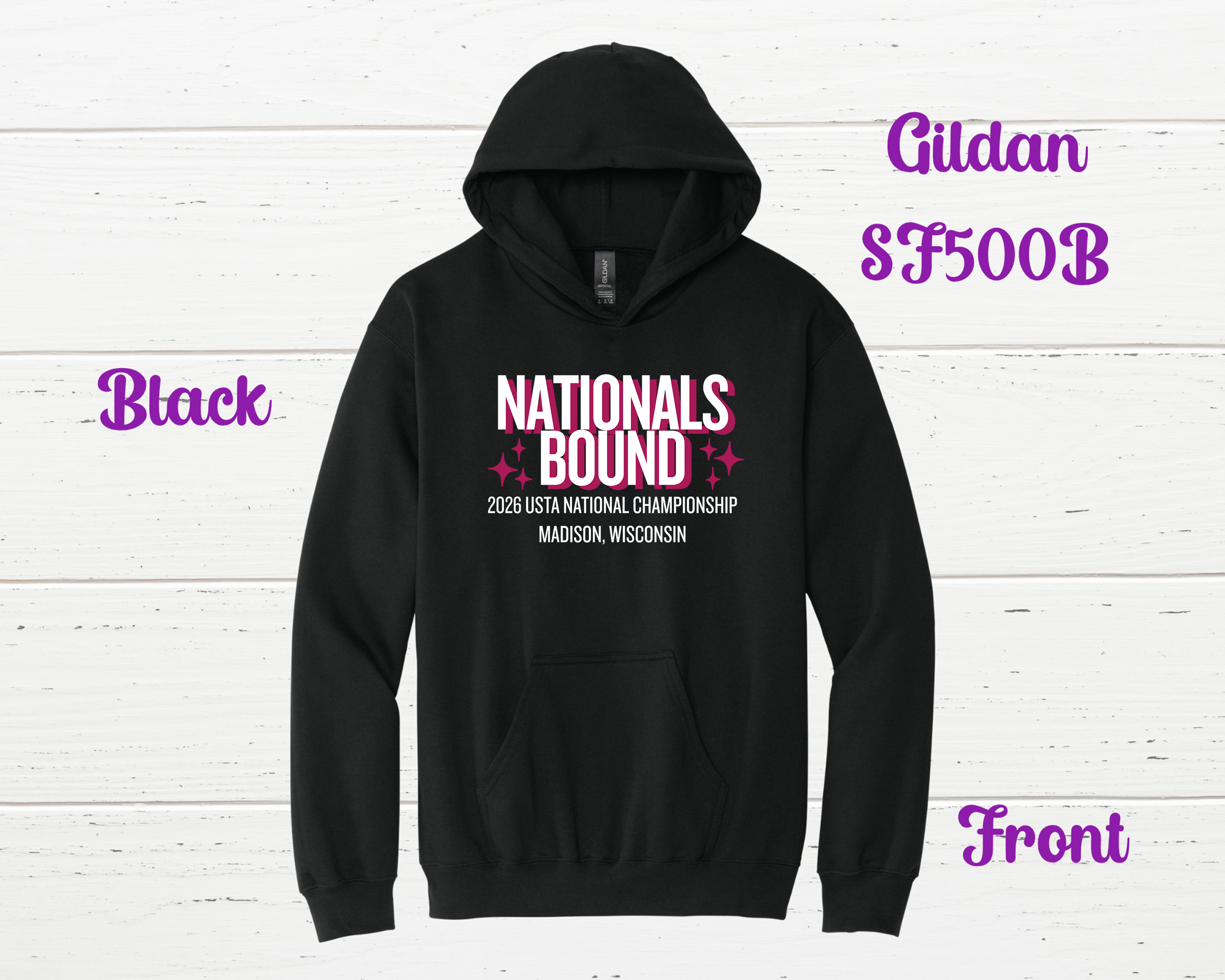YOUTH FV Tumbling Nationals Bound Hoodie