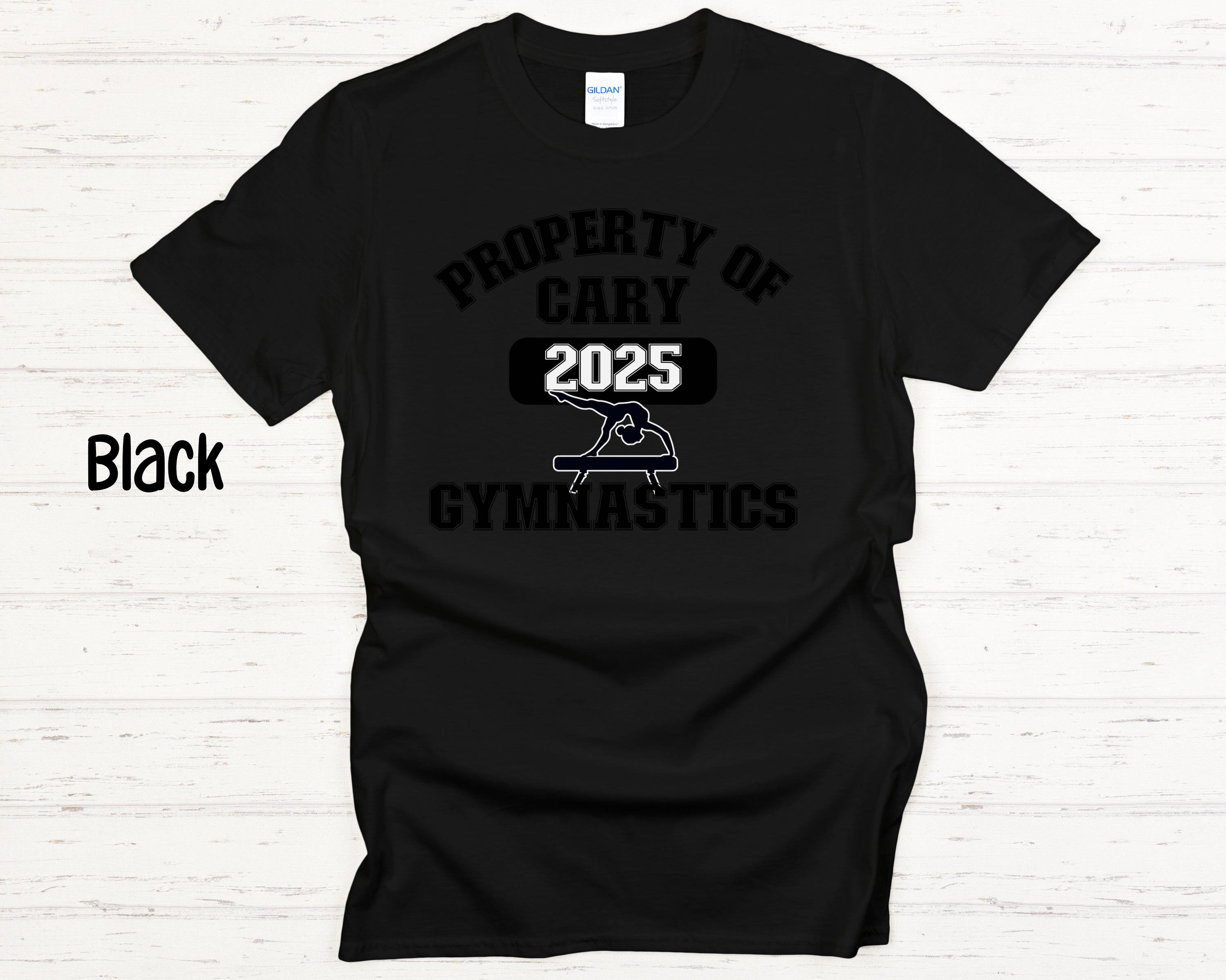 Property of Cary Gymnastics Adult T-Shirt