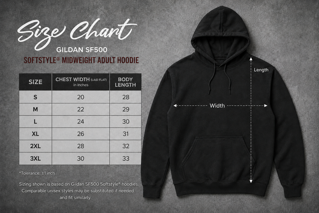 Custom Adult Hoodie | Personalized Hooded Sweatshirts for Businesses, Schools, Teams & Gifts
