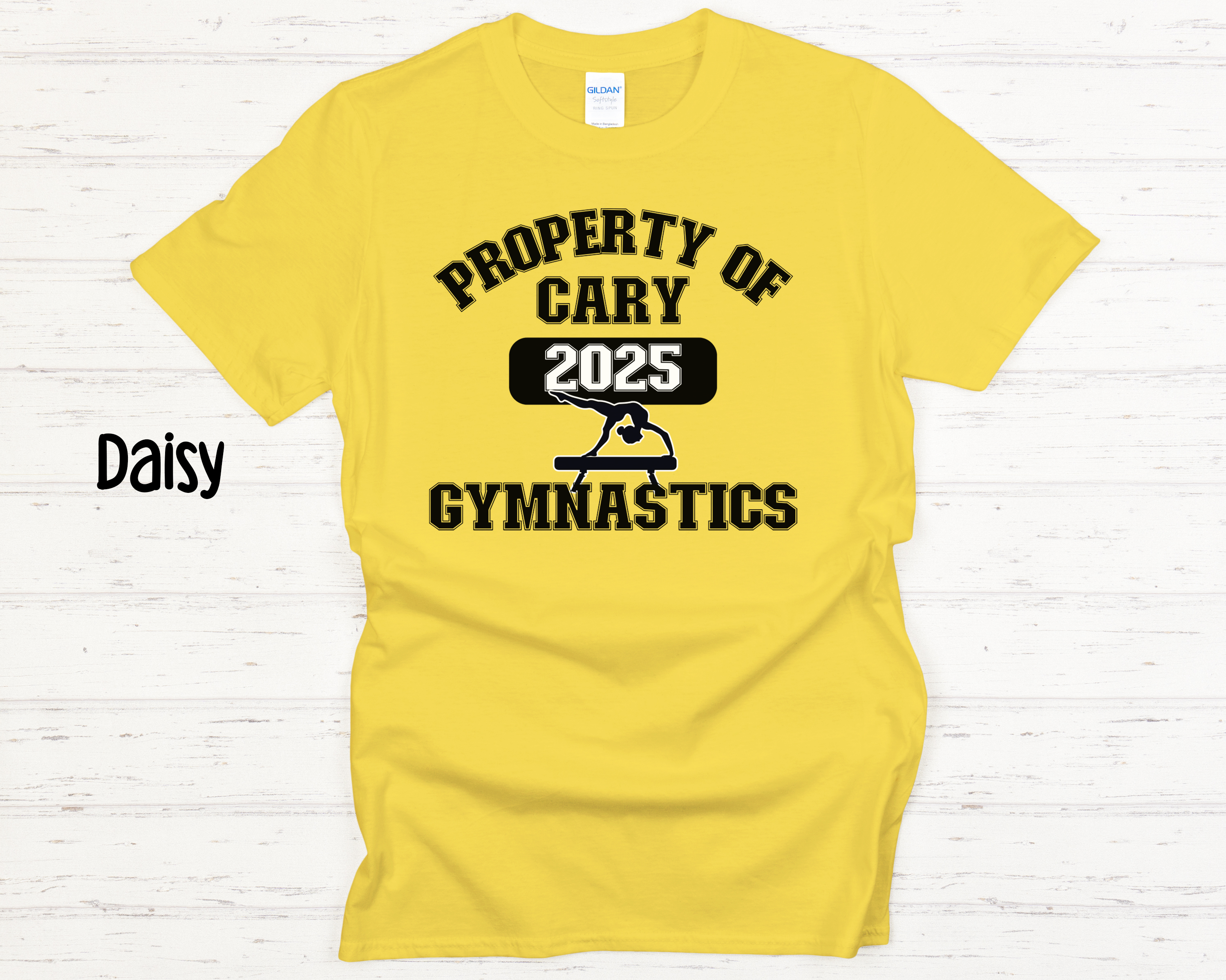 Property of Cary Gymnastics Adult T-Shirt