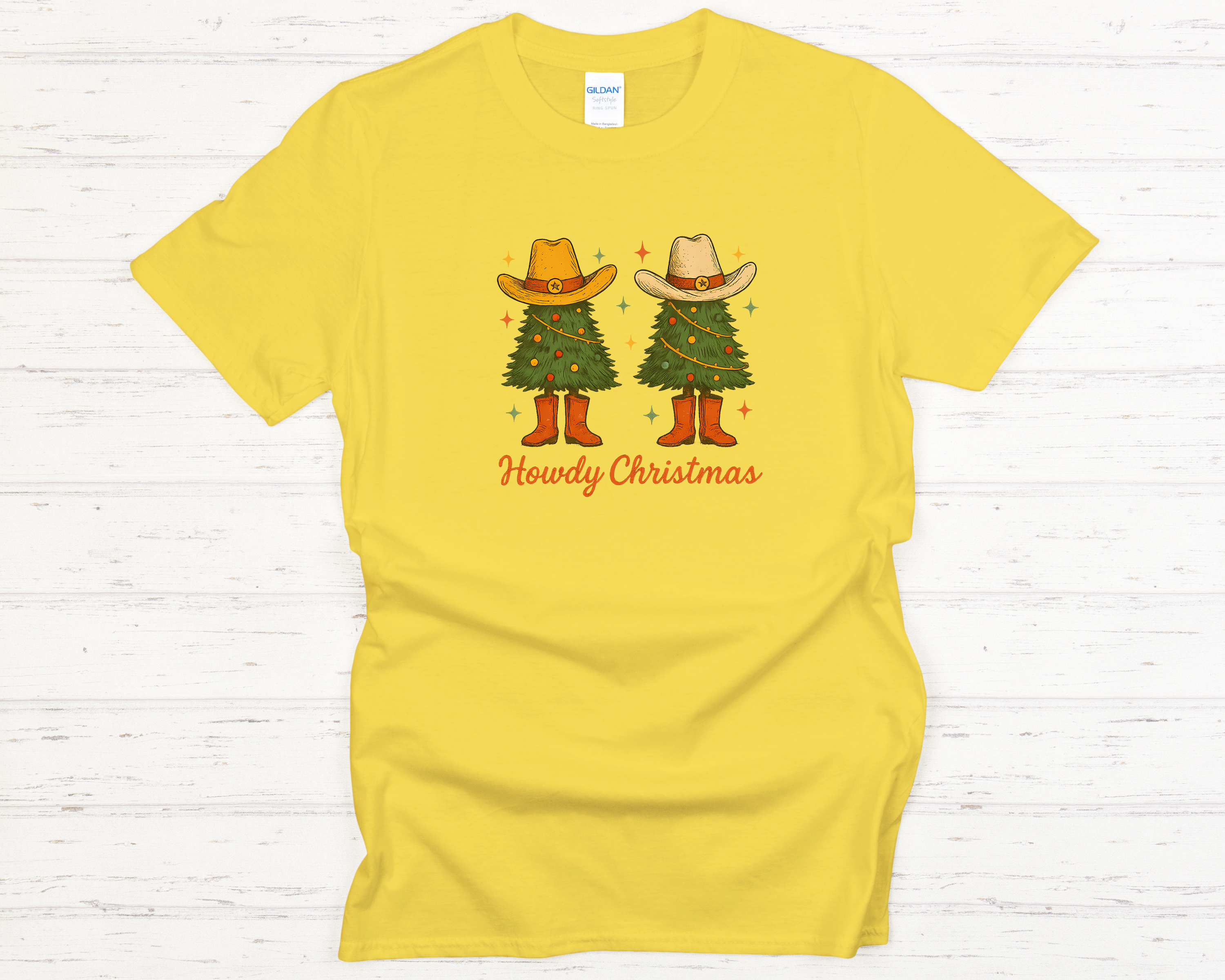 Howdy Christmas Adult T-Shirt