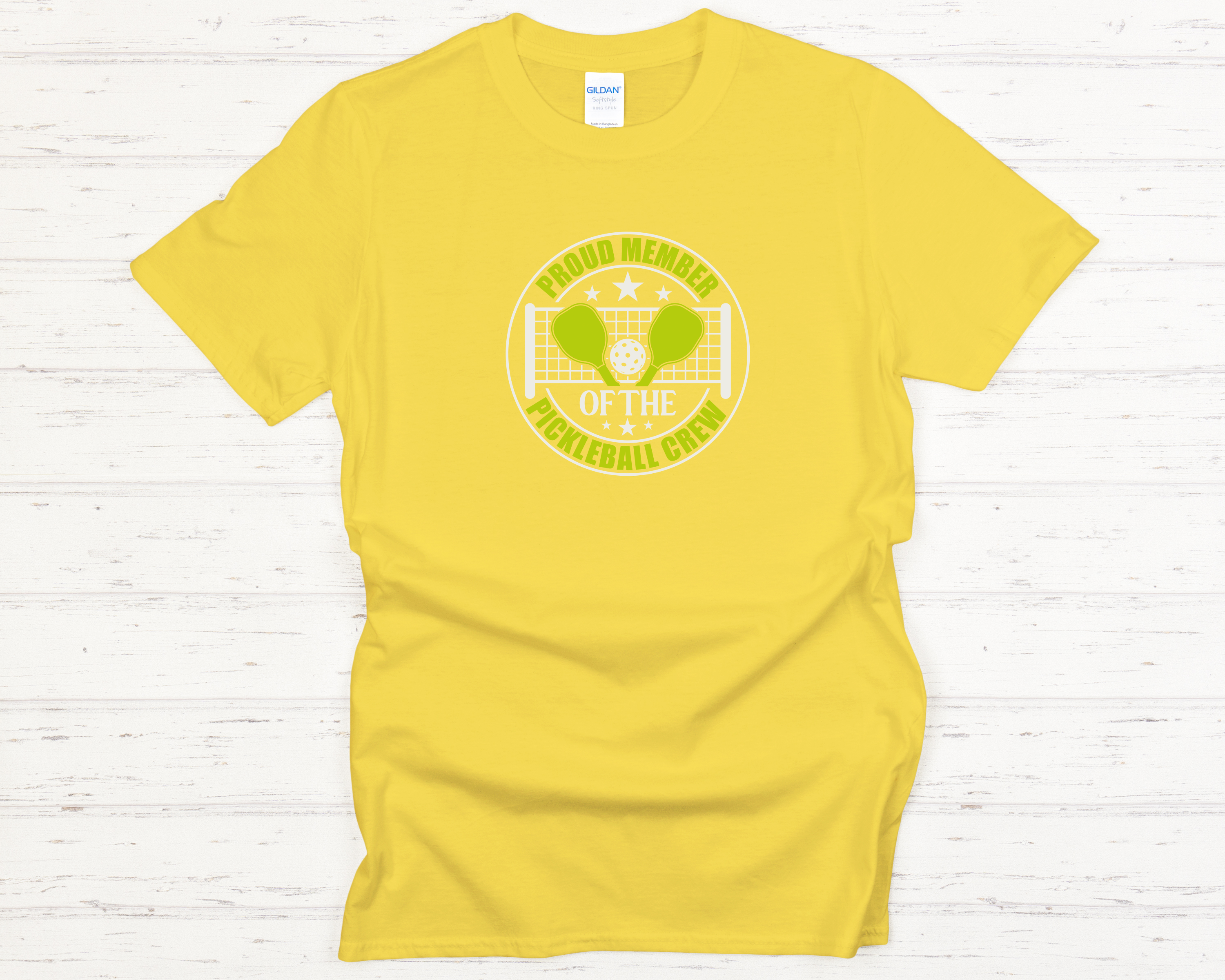 Proud Member of the Pickleball Crew Adult T-Shirt