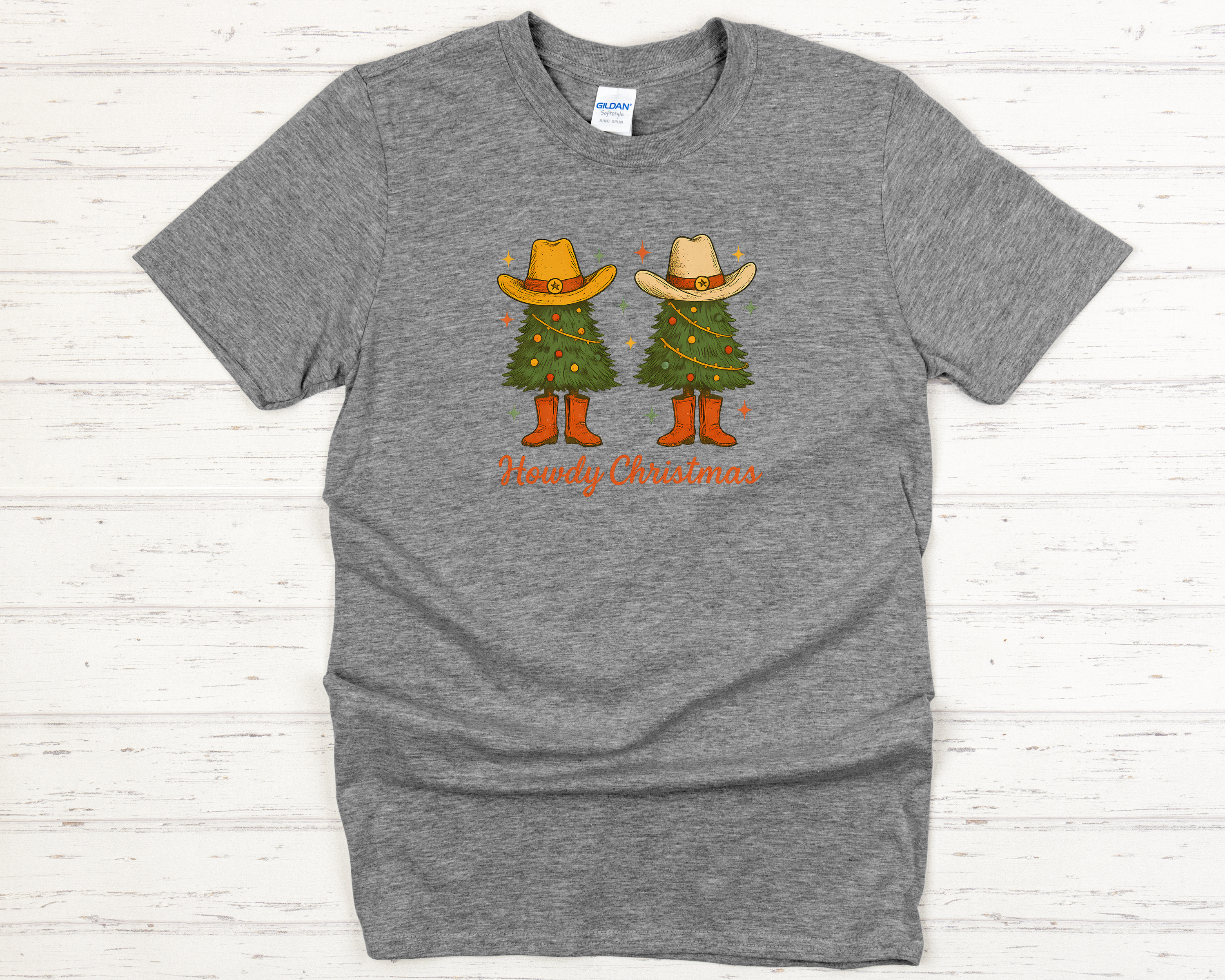 Howdy Christmas Adult T-Shirt