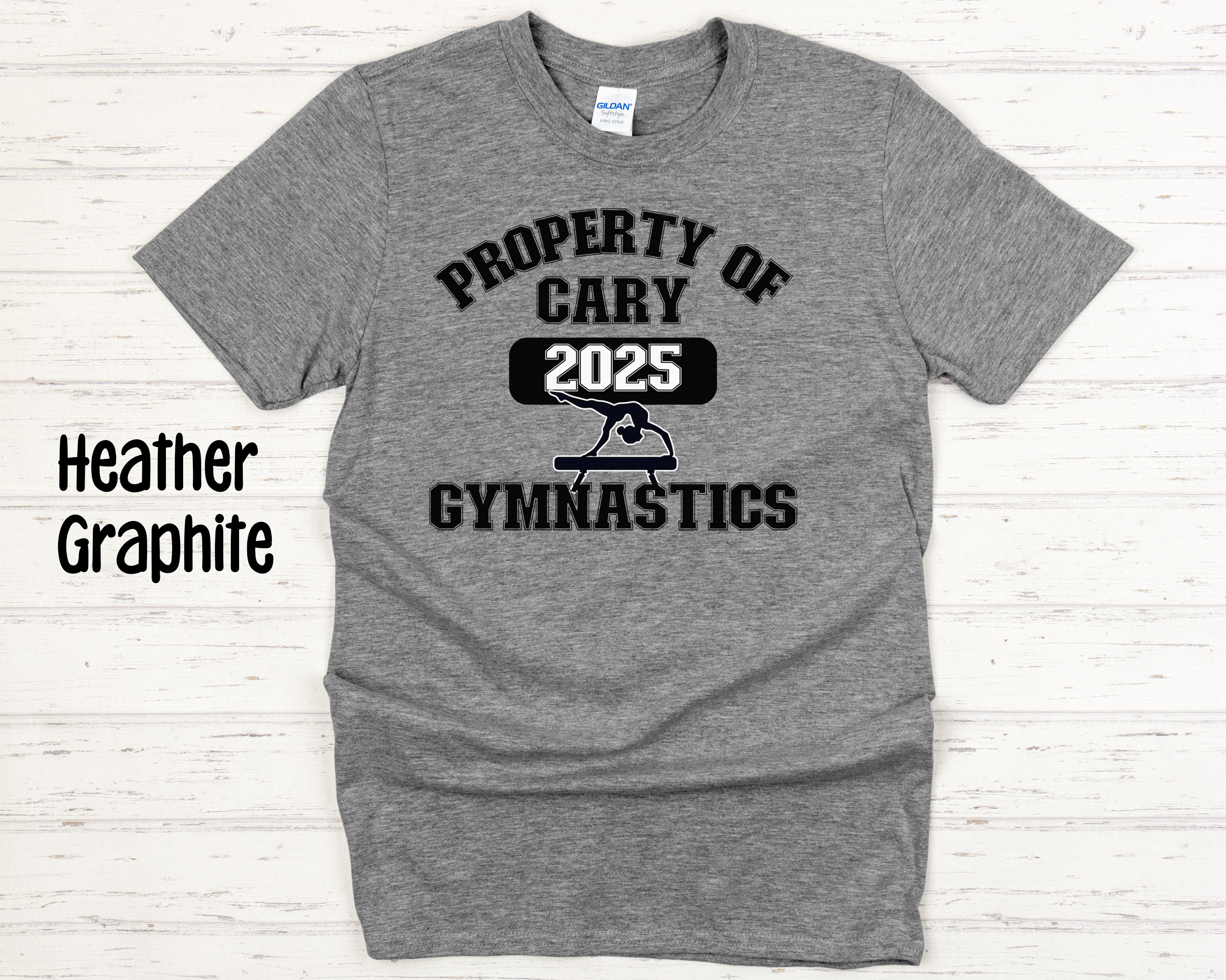 Property of Cary Gymnastics Adult T-Shirt