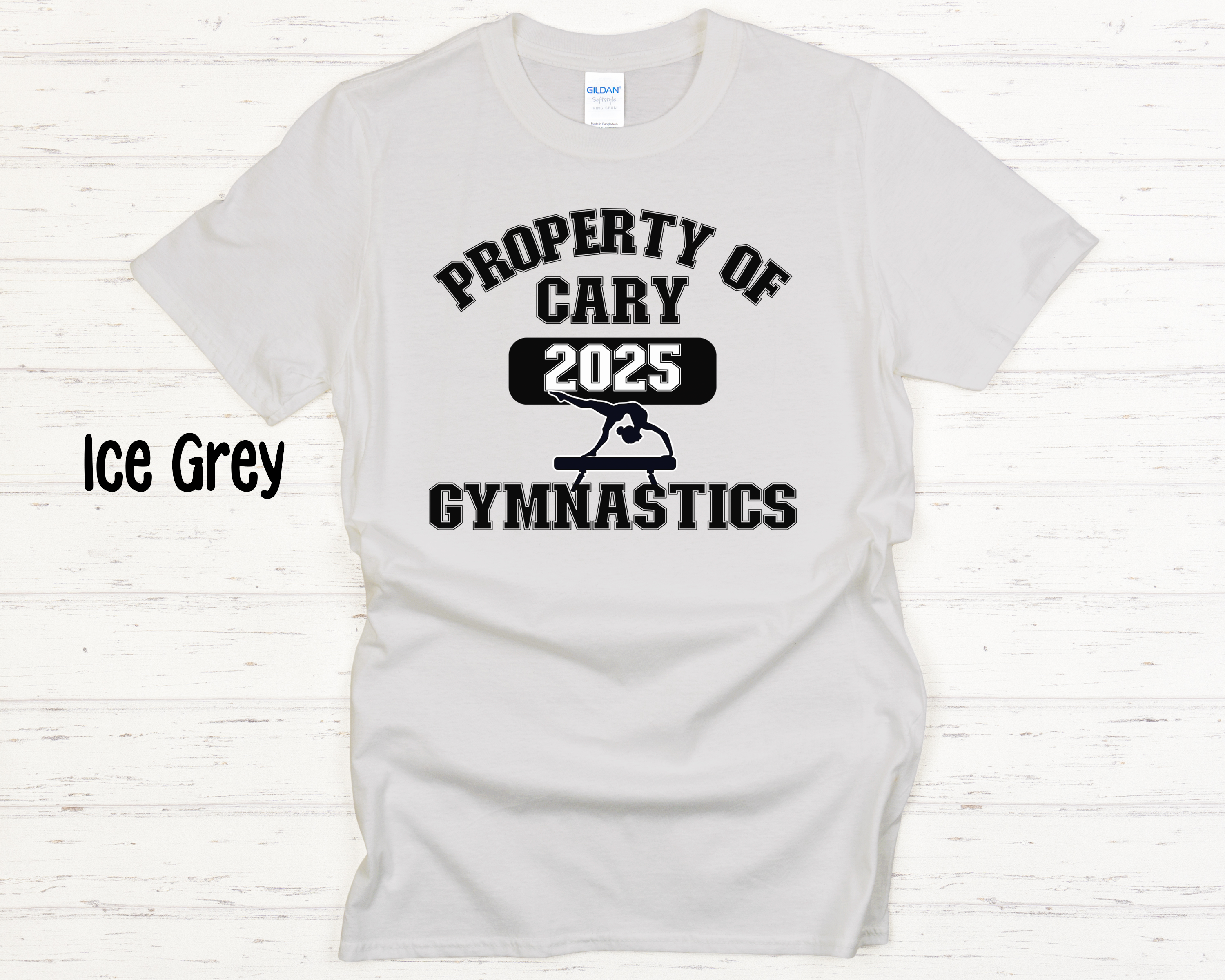 Property of Cary Gymnastics Adult T-Shirt