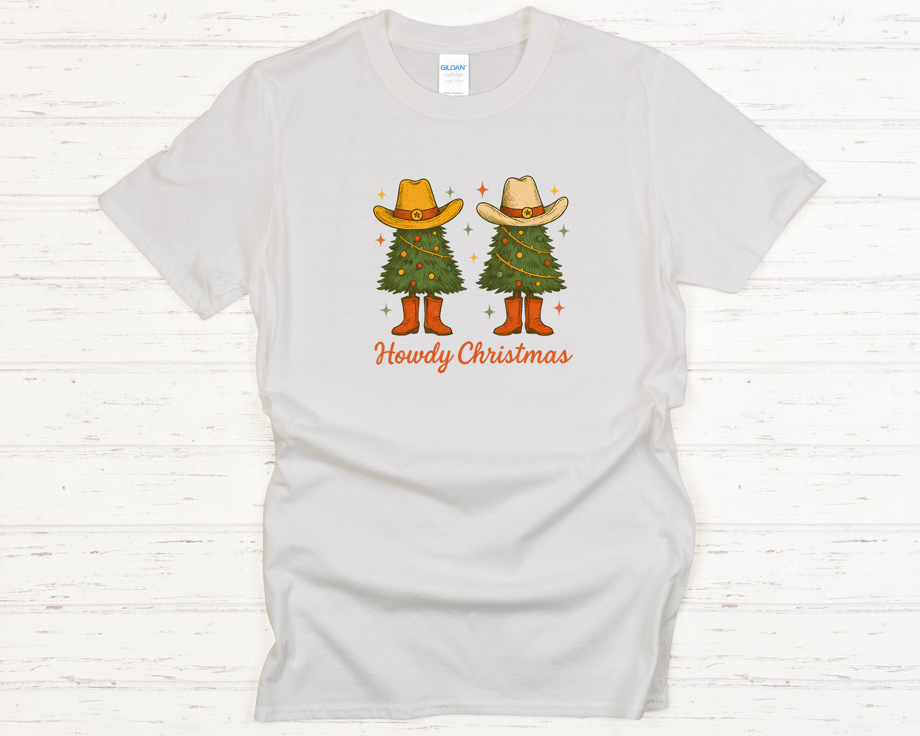 Howdy Christmas Adult T-Shirt