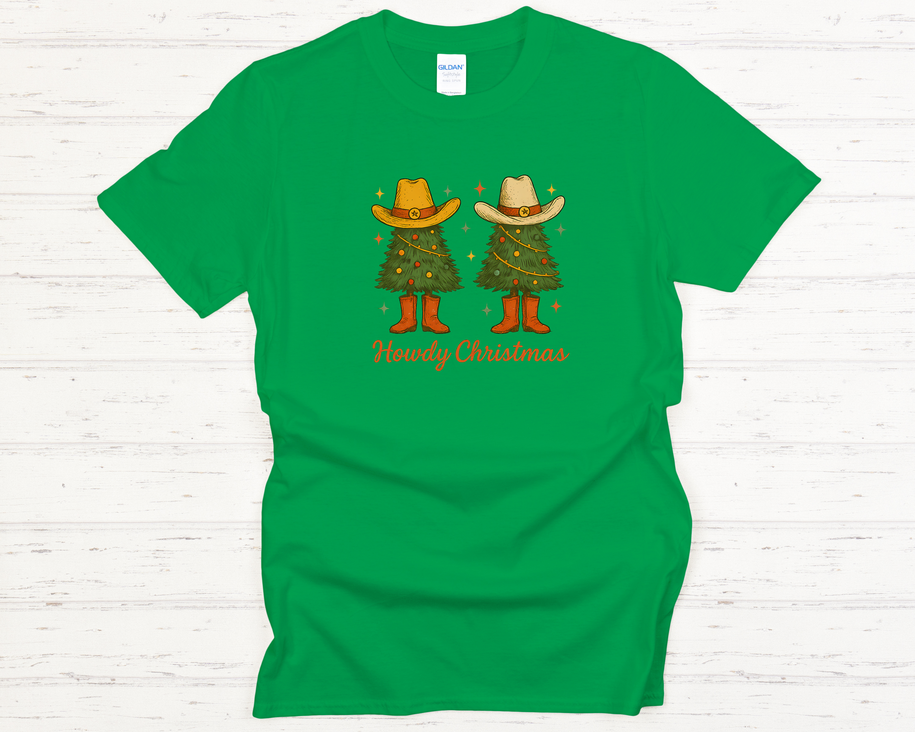 Howdy Christmas Adult T-Shirt