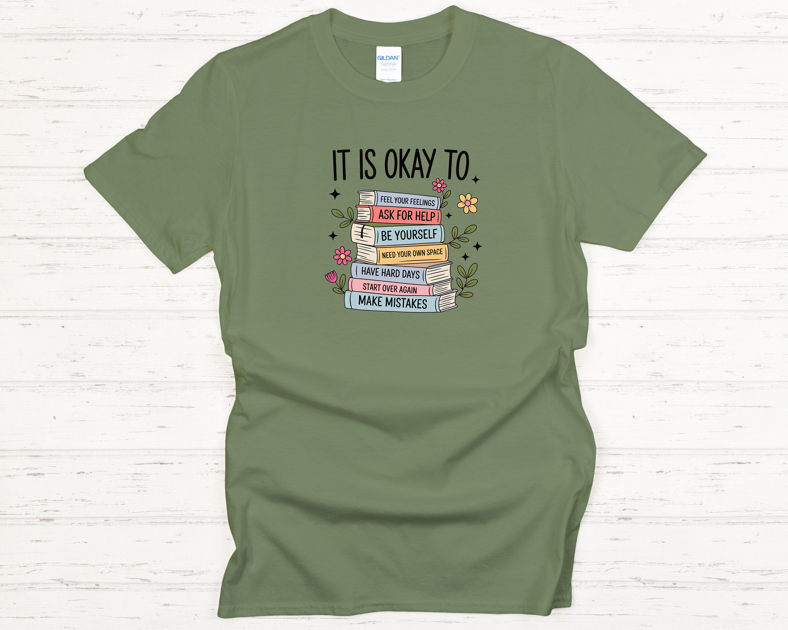It Is Ok Motivational Adult T-Shirt